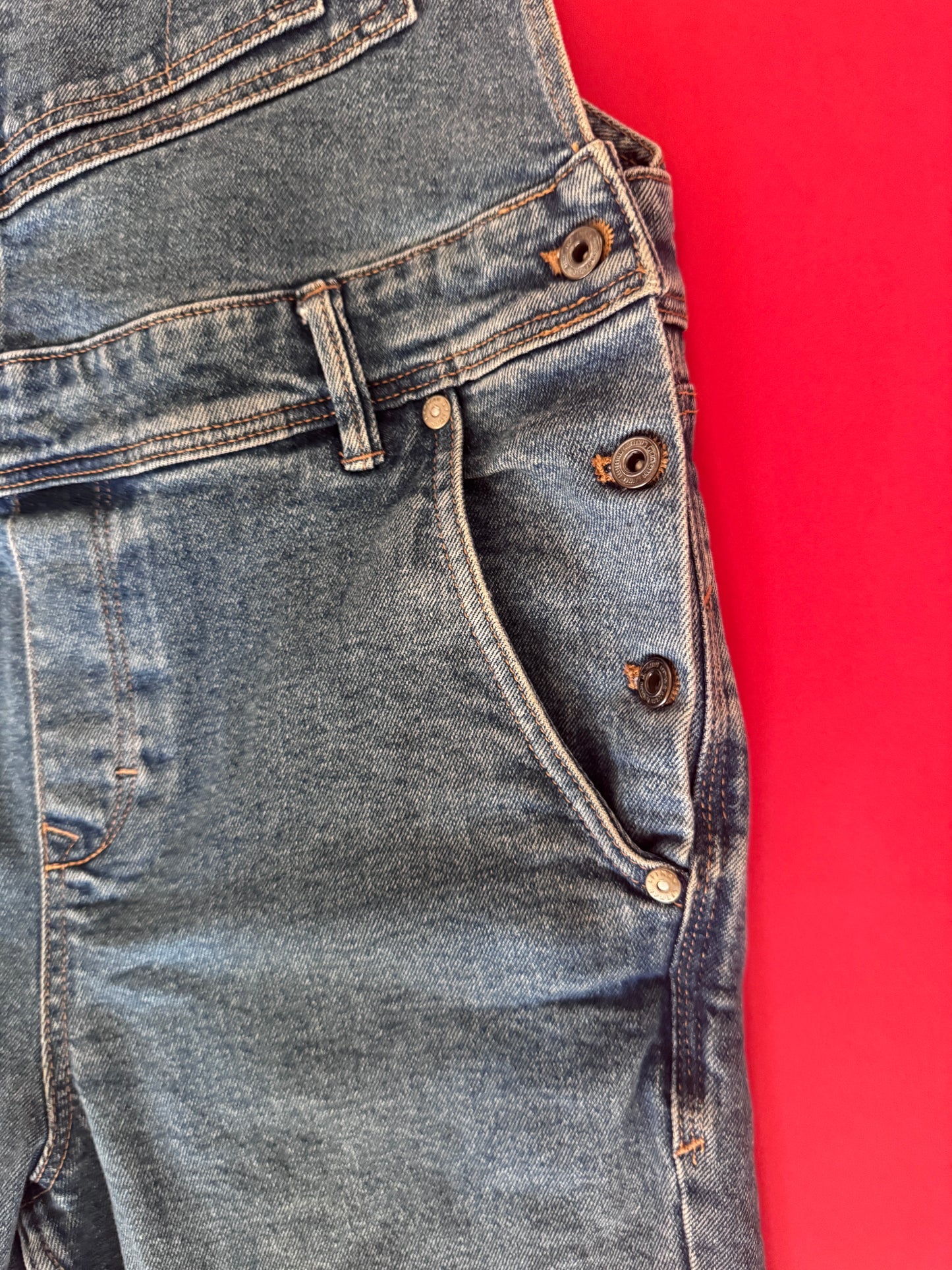Overall azul, Talla S, 30, Hombre, Lftdnm