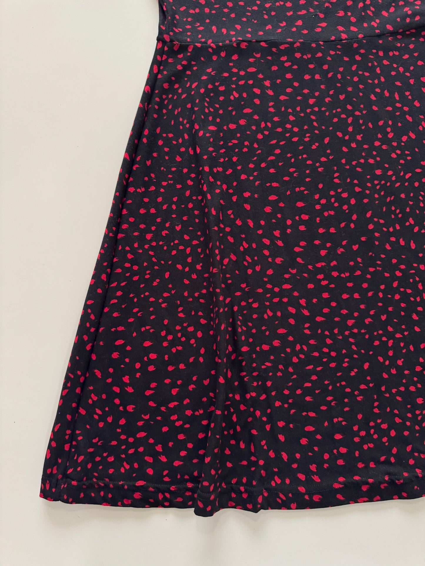 Vestido de lunares rojos, Talla M, Mujer, Redsky