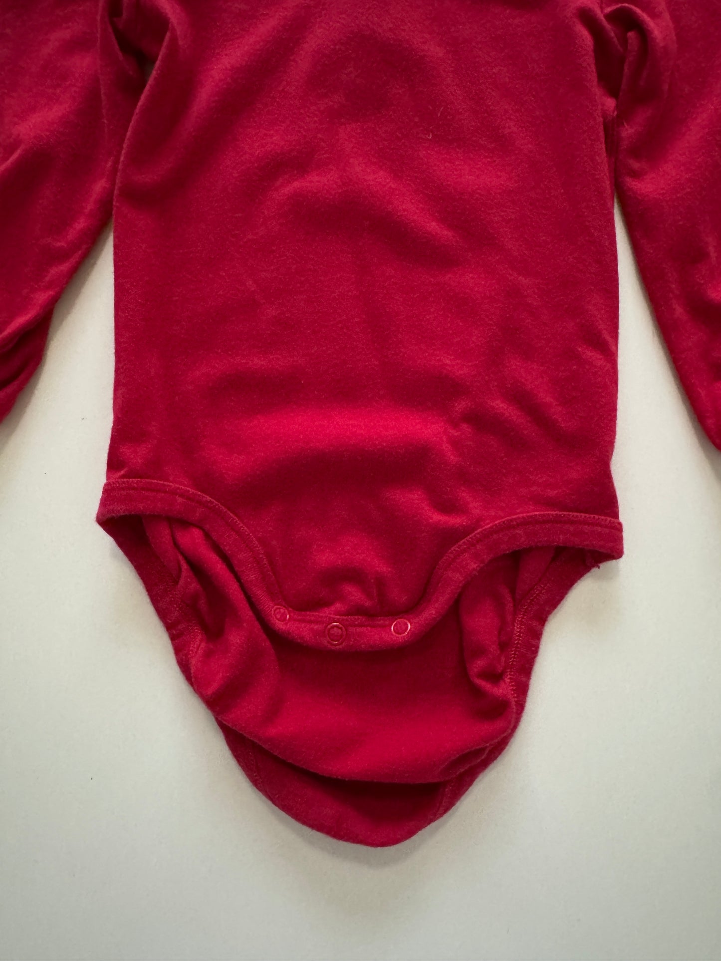 Mameluco rojo, Talla 1.5, 2años, Niña, H&M