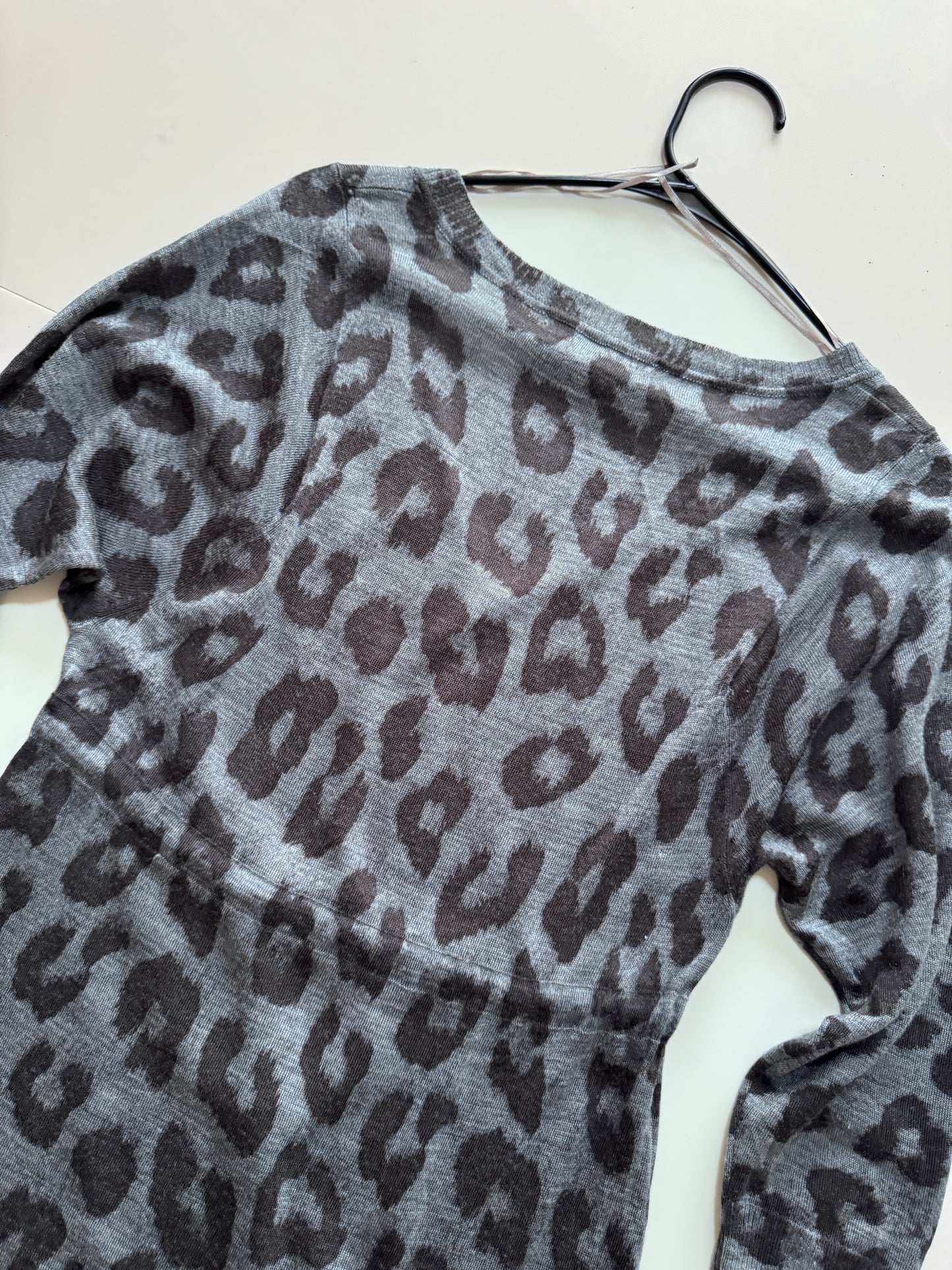 Vestido tejido estampado animal print, Talla M, Mujer, Love 21