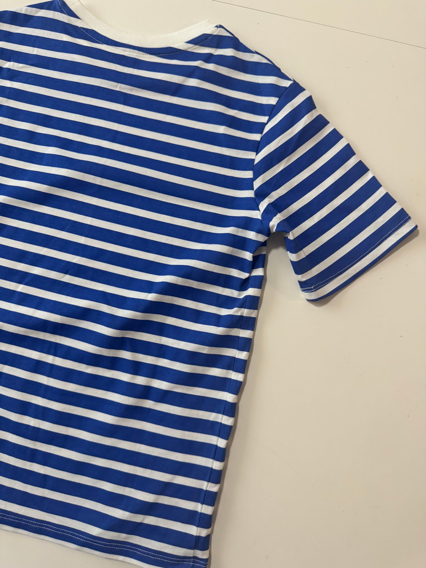 Playera de rayas azul, Talla 8-10 años, Niño, H&M