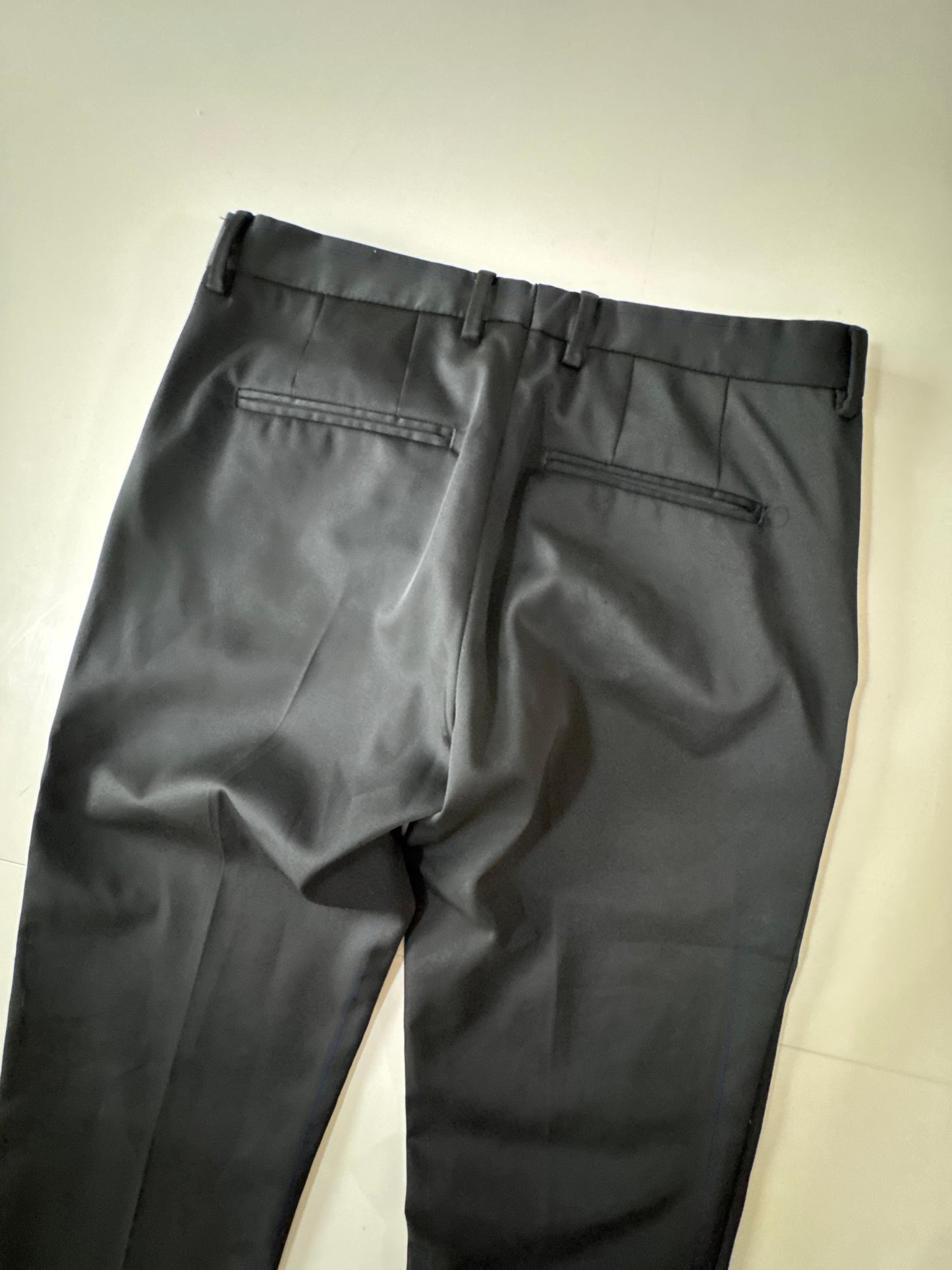Pantalones de vestir negros, Talla 31, Hombre, Zara Man