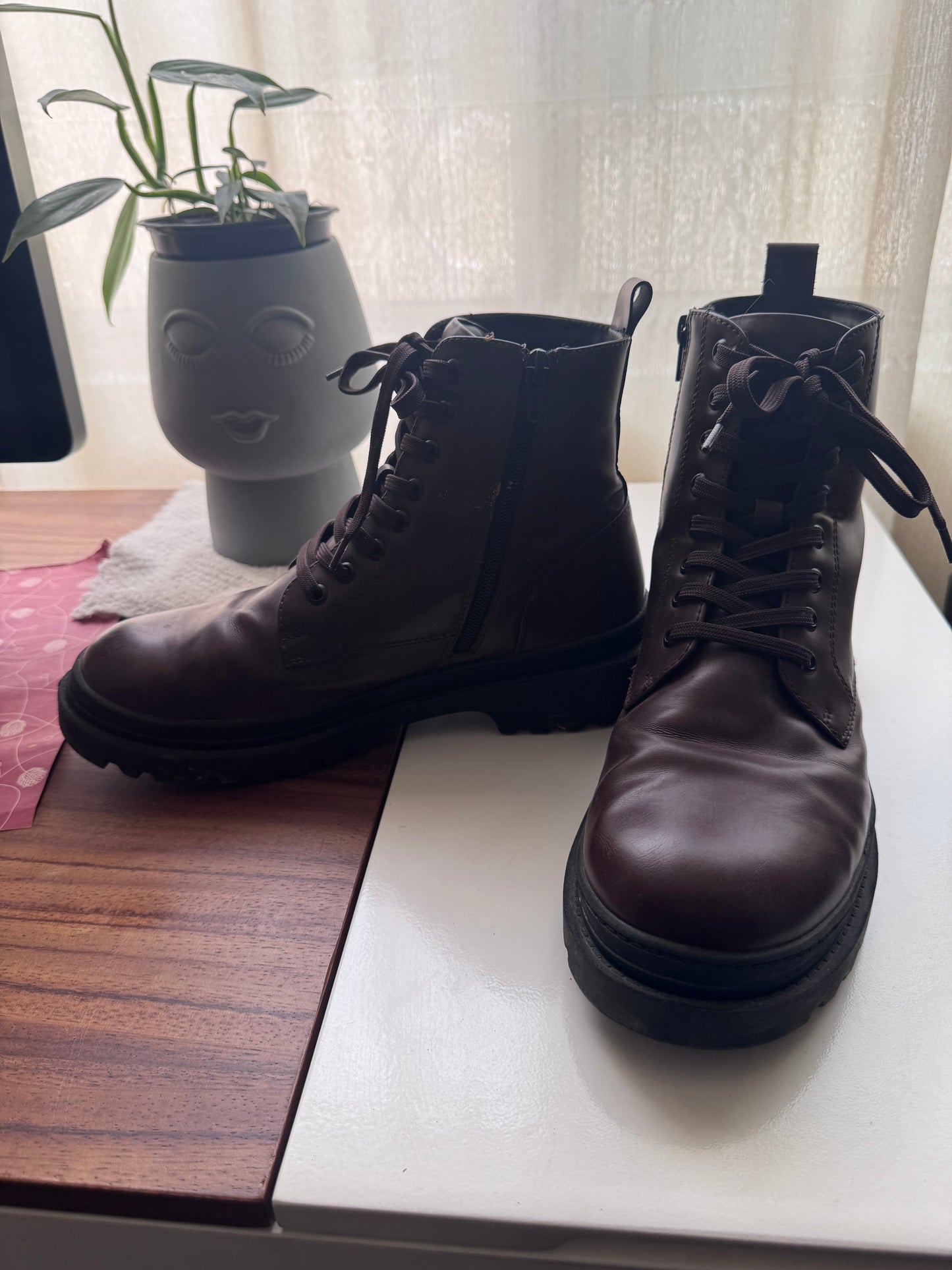 Botas cafe, Talla 27Mx, 42Eur, Hombre, Lefties