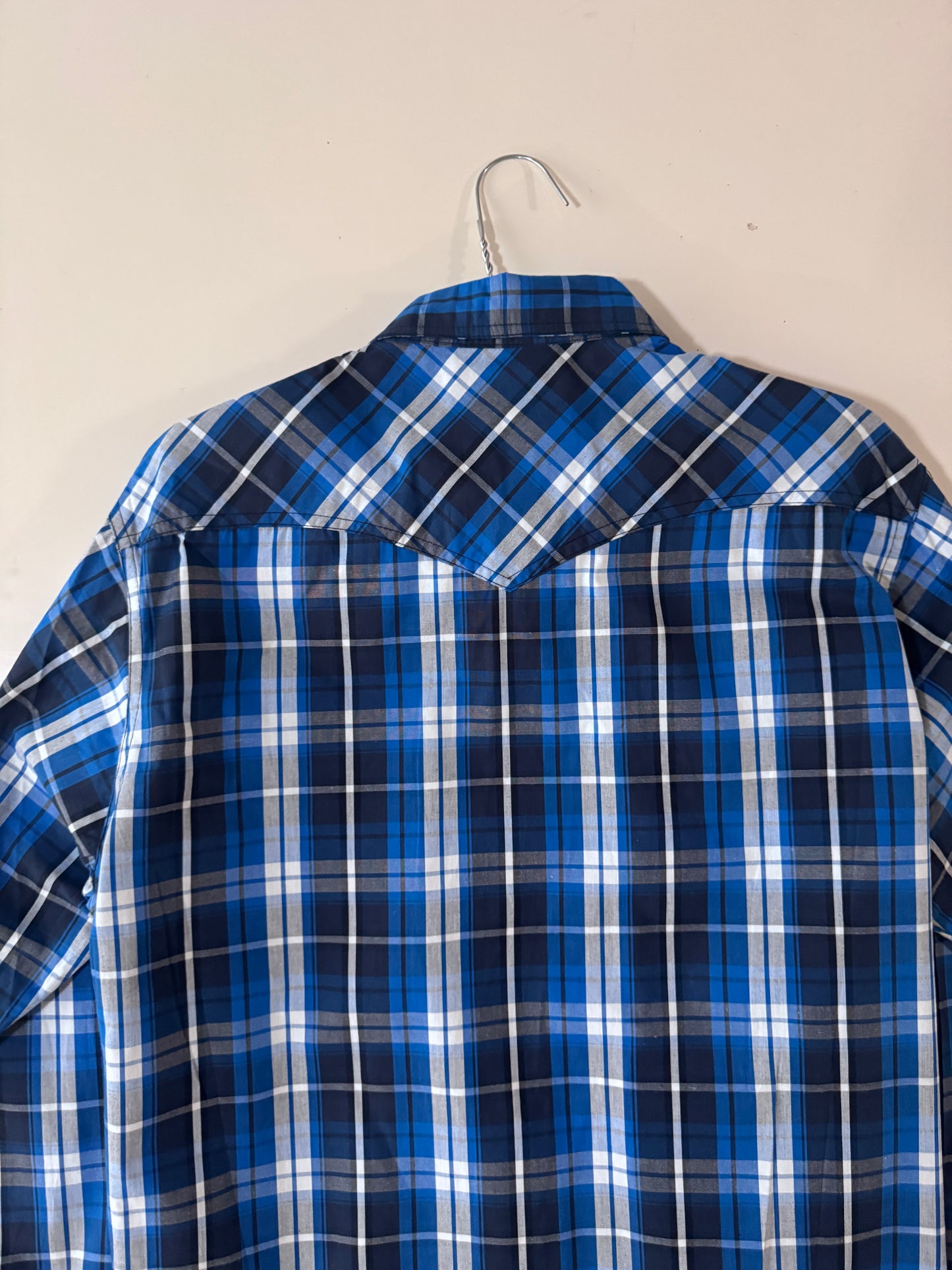 Camisa vaquera manga larga azul, Talla 42, xl, Hombre, Kracto