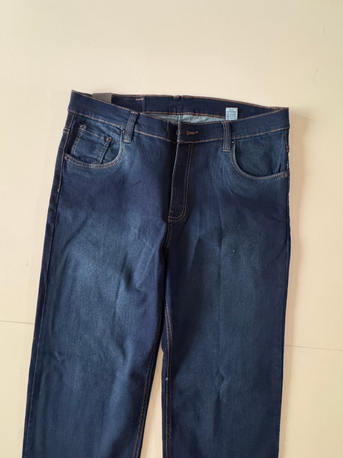 Pantalones vaqueros azules, Talla 38, Hombre, Relax