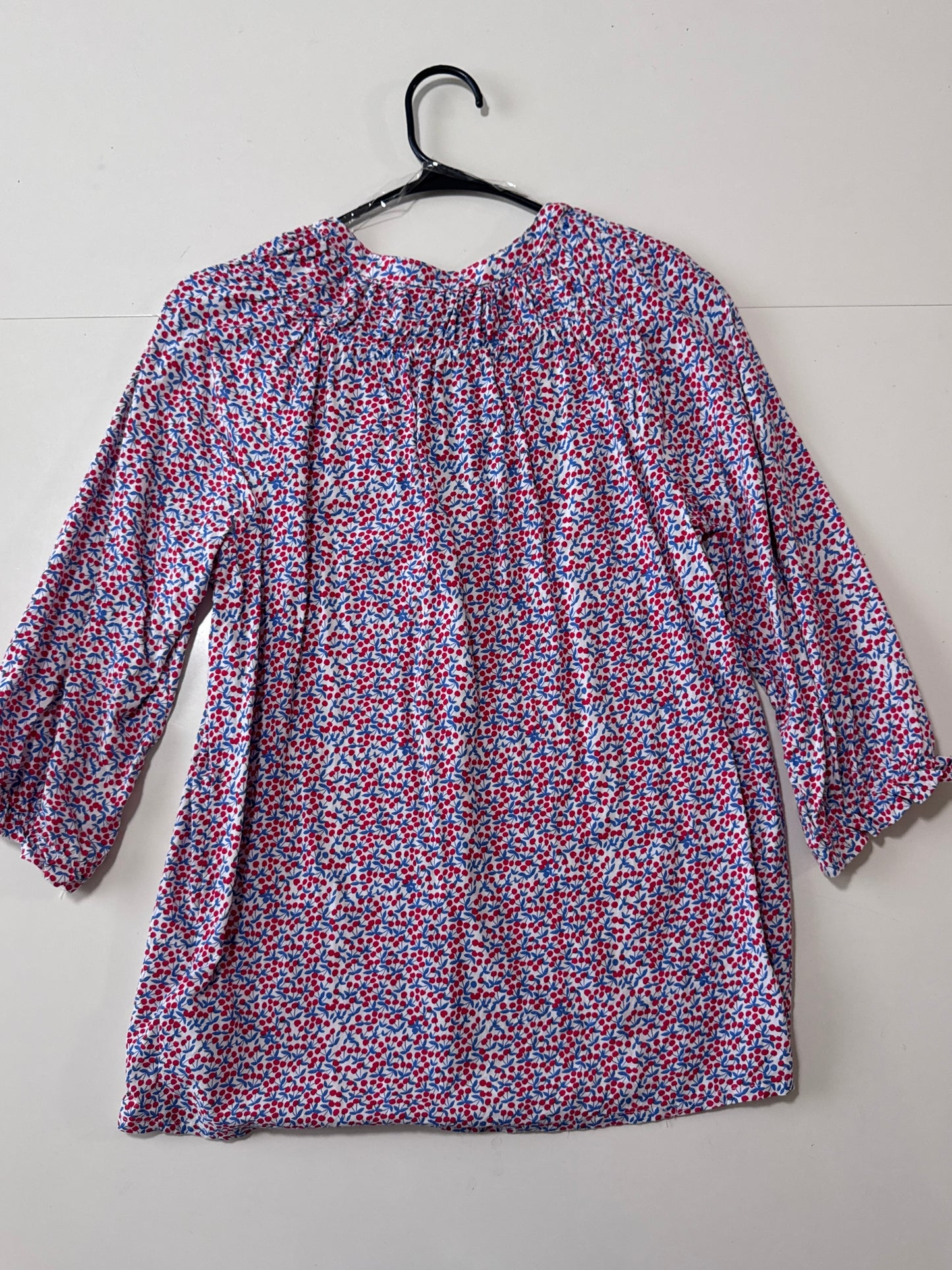 Blusa estampada de cerezas, Talla S, Mujer, Weekend