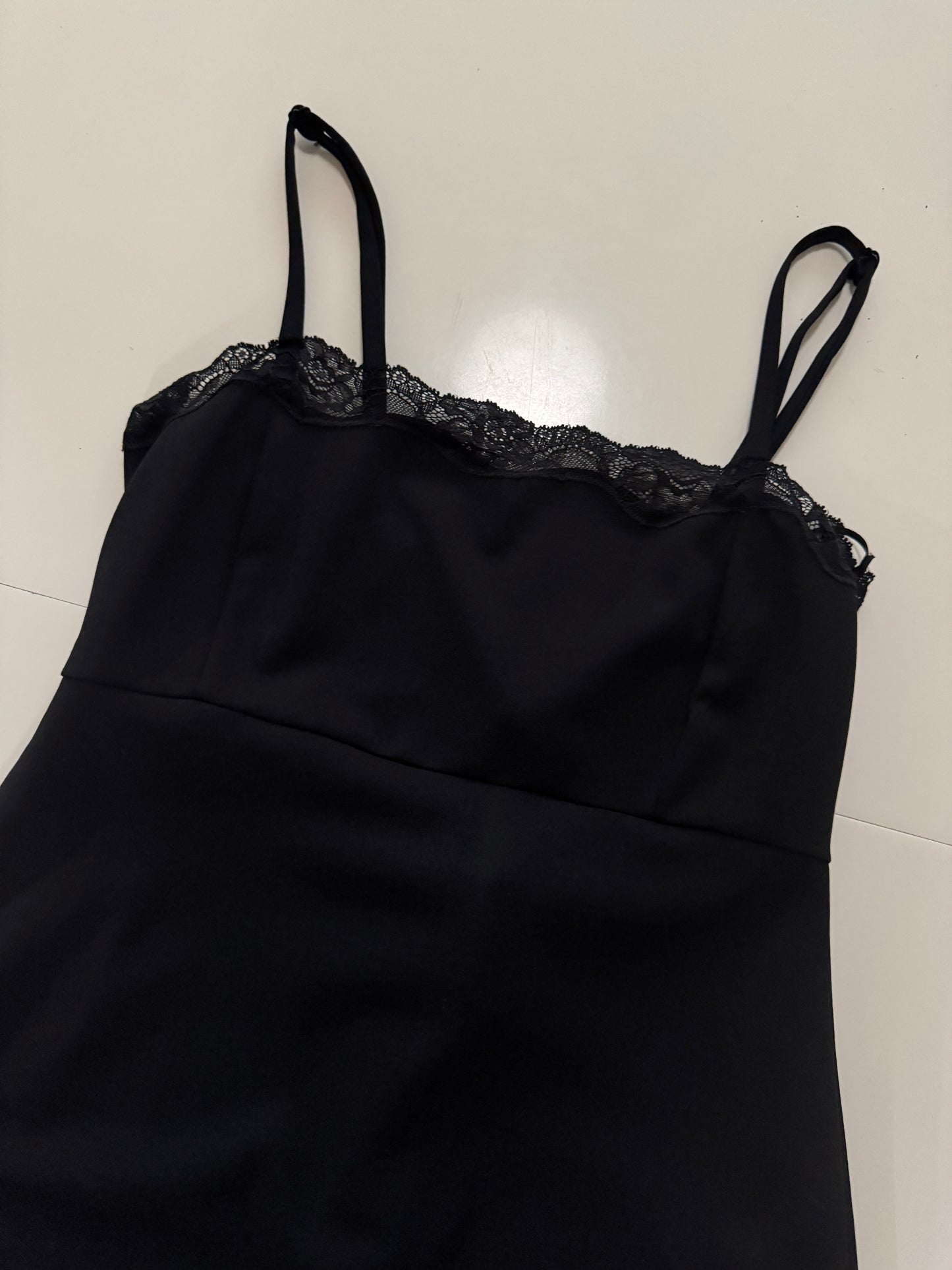 Vestido lencero, Talla L, Mujer, Bershka