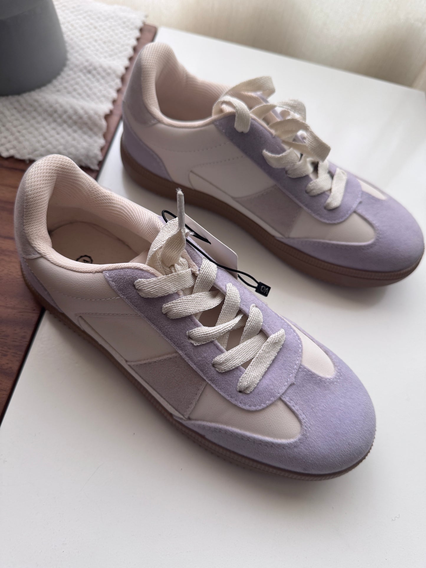 Tenis lilas, Talla 23Mx, Mujer, C&A