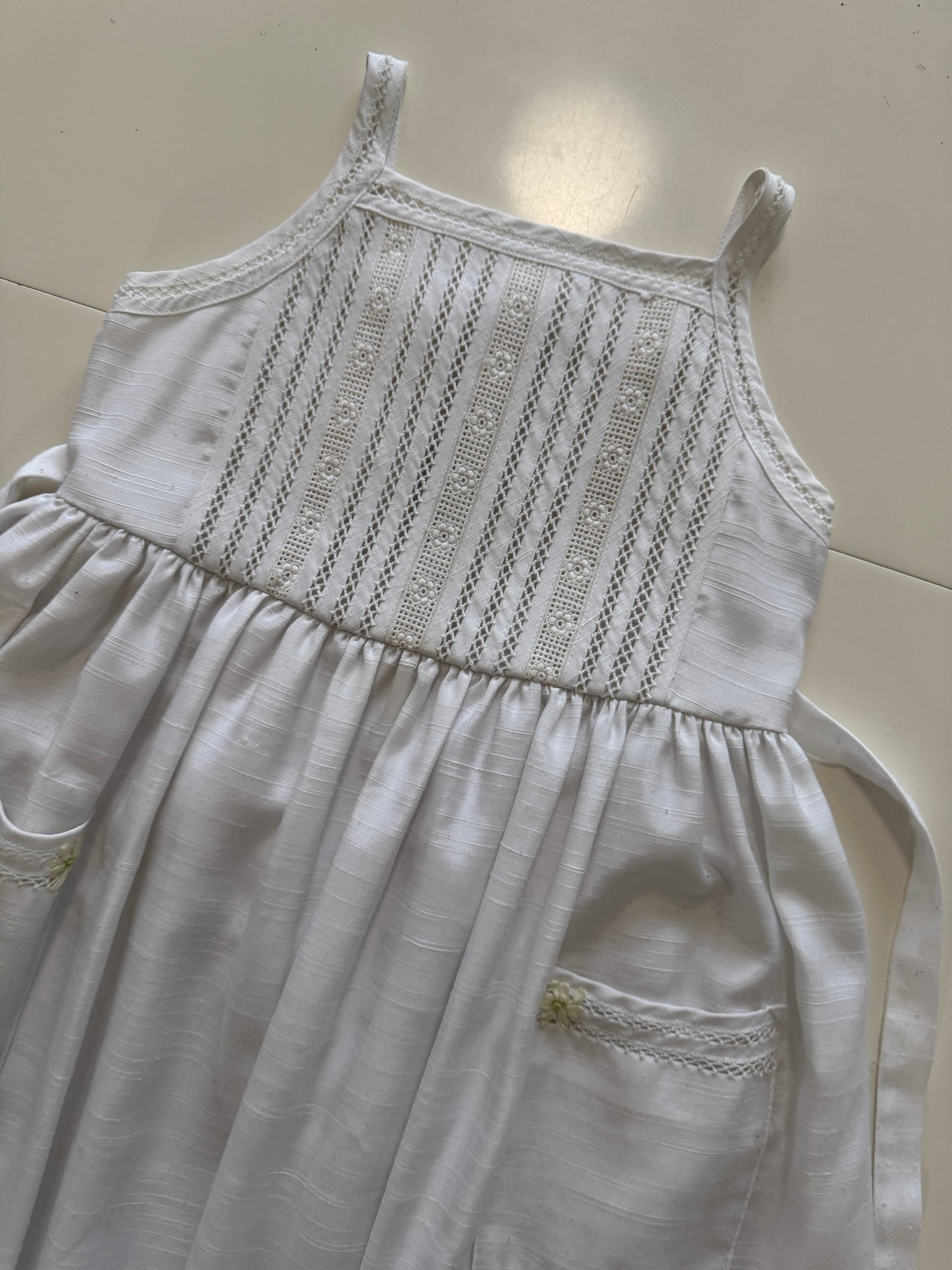 Vestido blanco, Talla 6 años, Niña, Jessy Franz