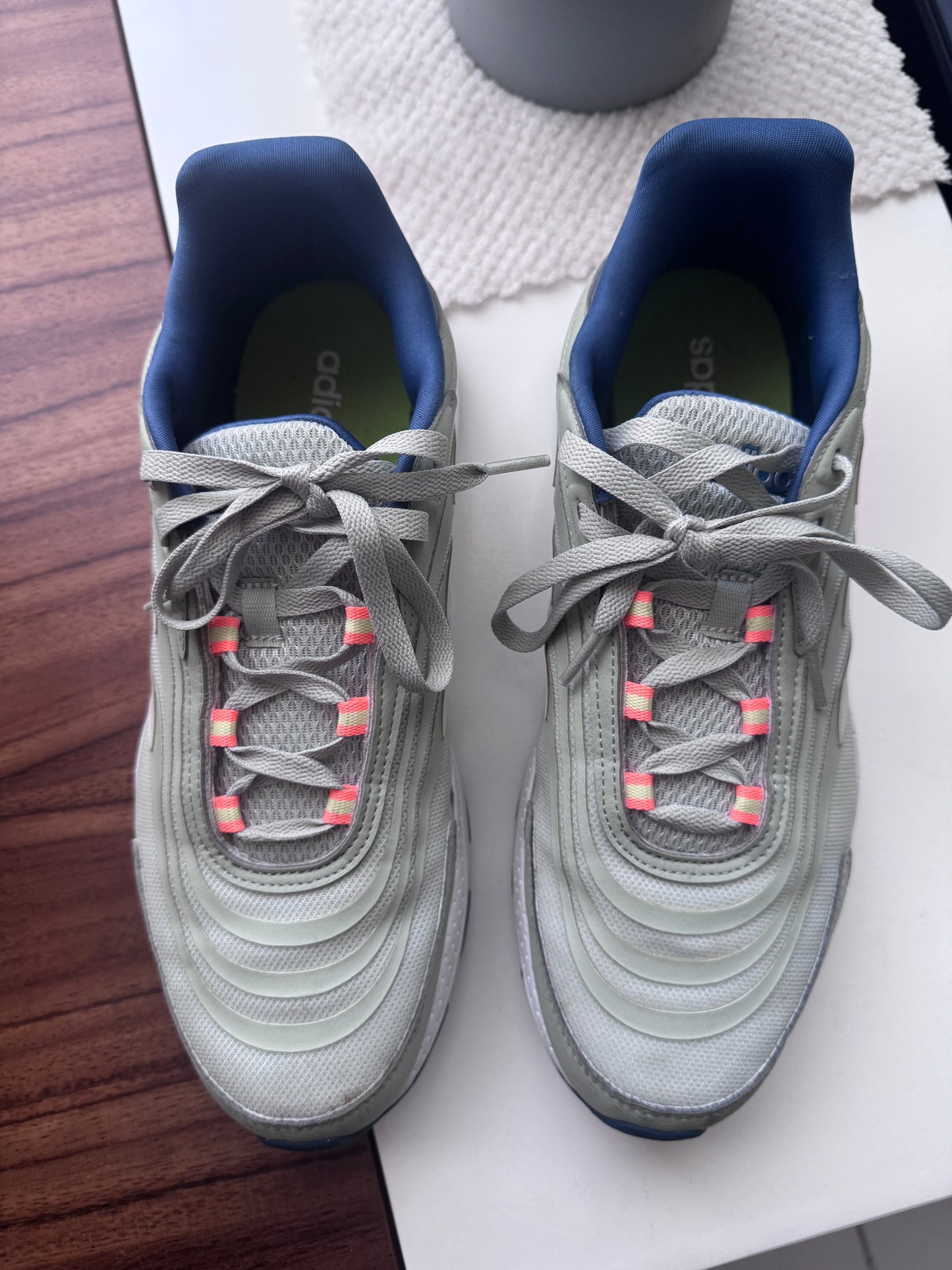 Tenis verde claro, Talla 7.5Mx, 9.5Usa, Hombre, Adidas