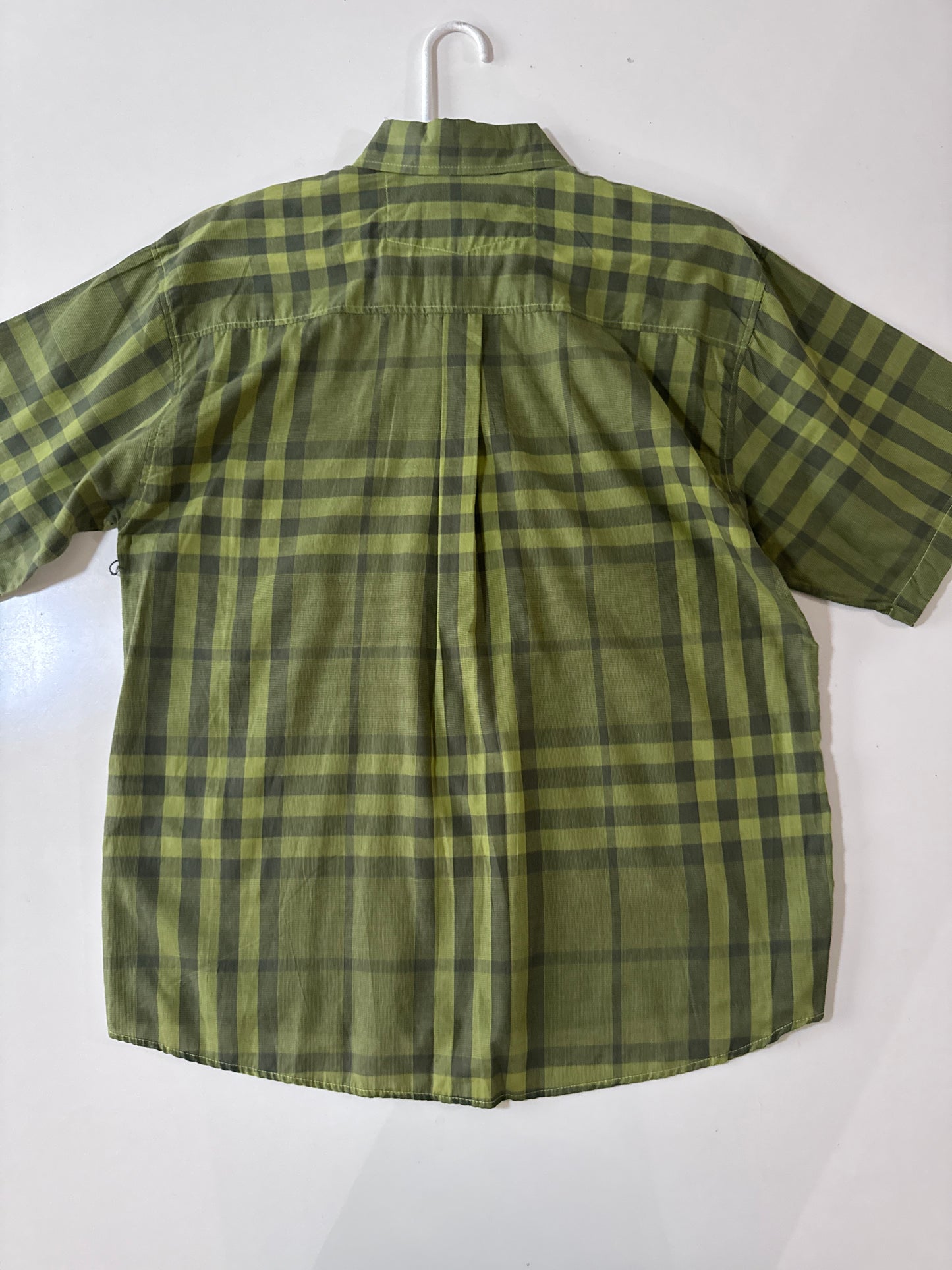 Camisa manga corta verde, Talla Xl, Hombre, Hugo Hill