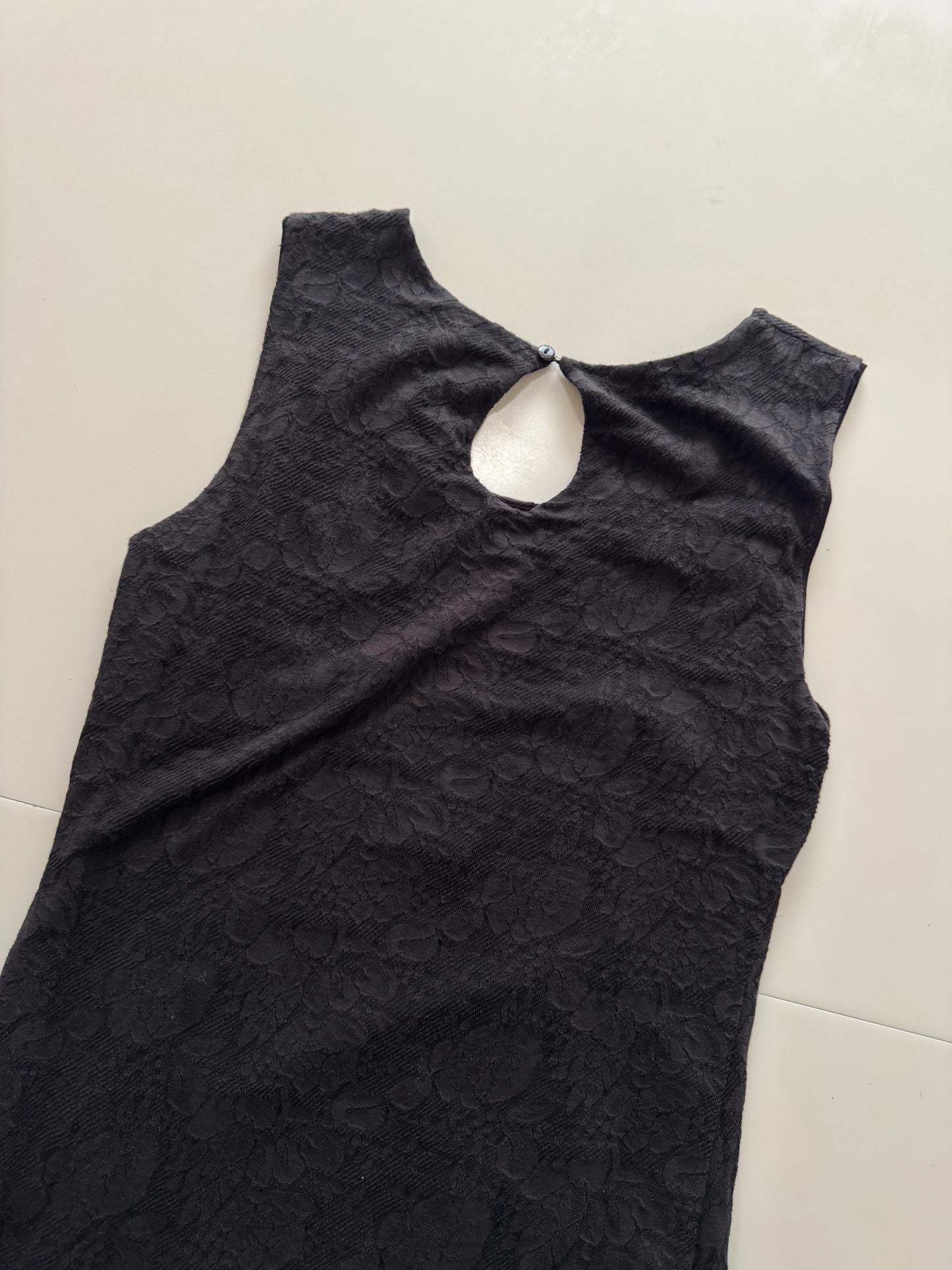 Vestido ajustado negro, Talla L, Mujer, Petite Studio