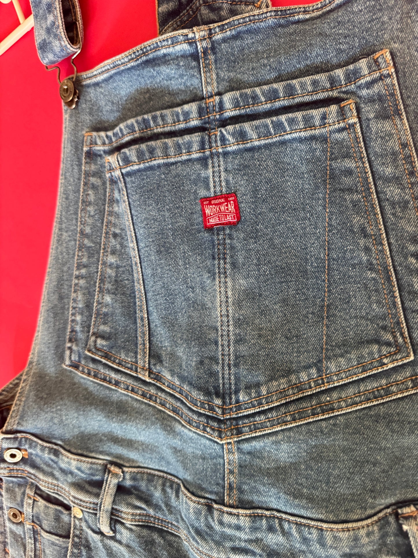 Overall azul, Talla S, 30, Hombre, Lftdnm