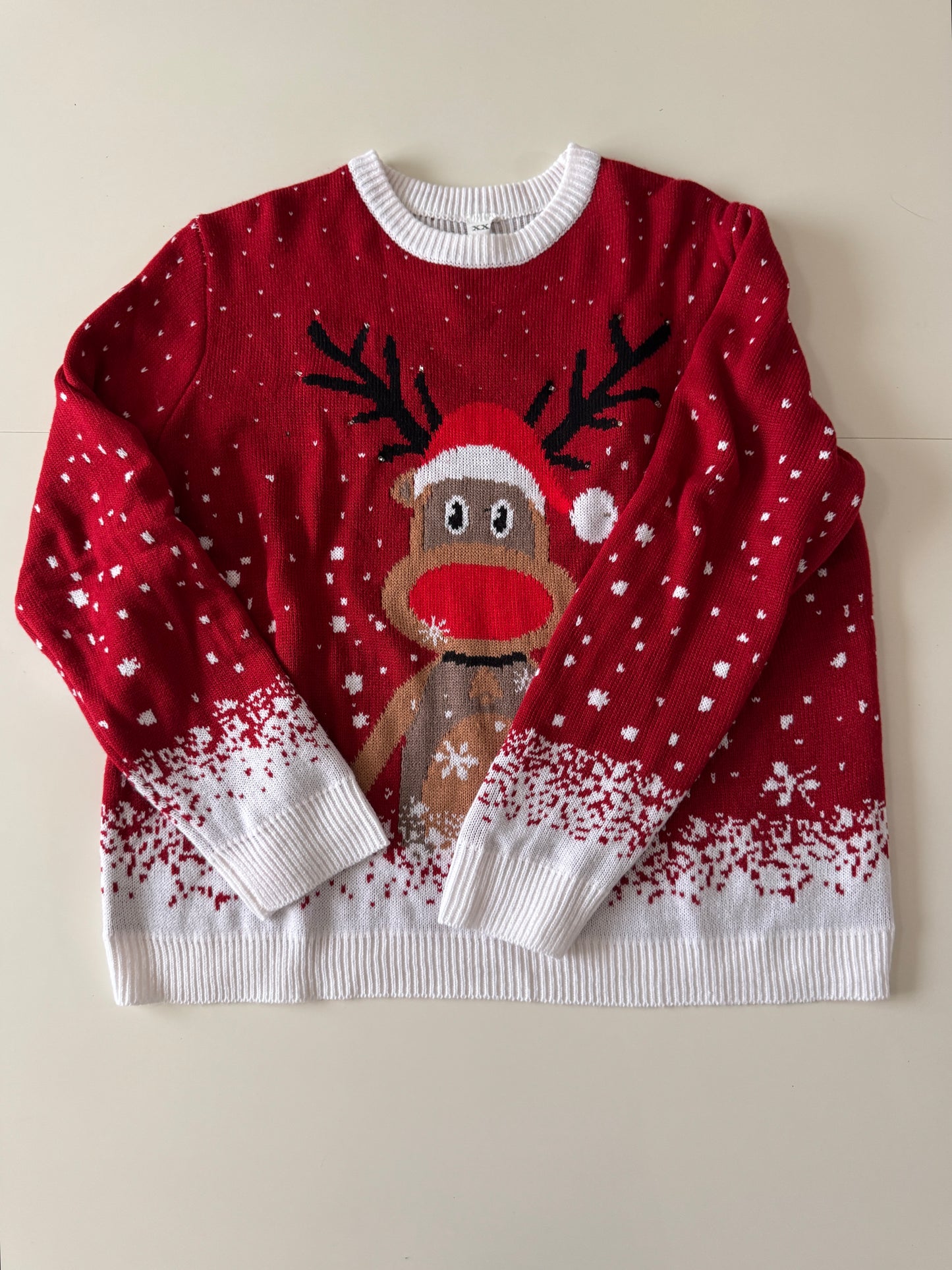 Sweater navideño, Talla XXL, Hombre