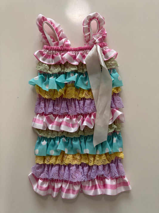Vestido de listones, Talla 3-6 meses, Bebé