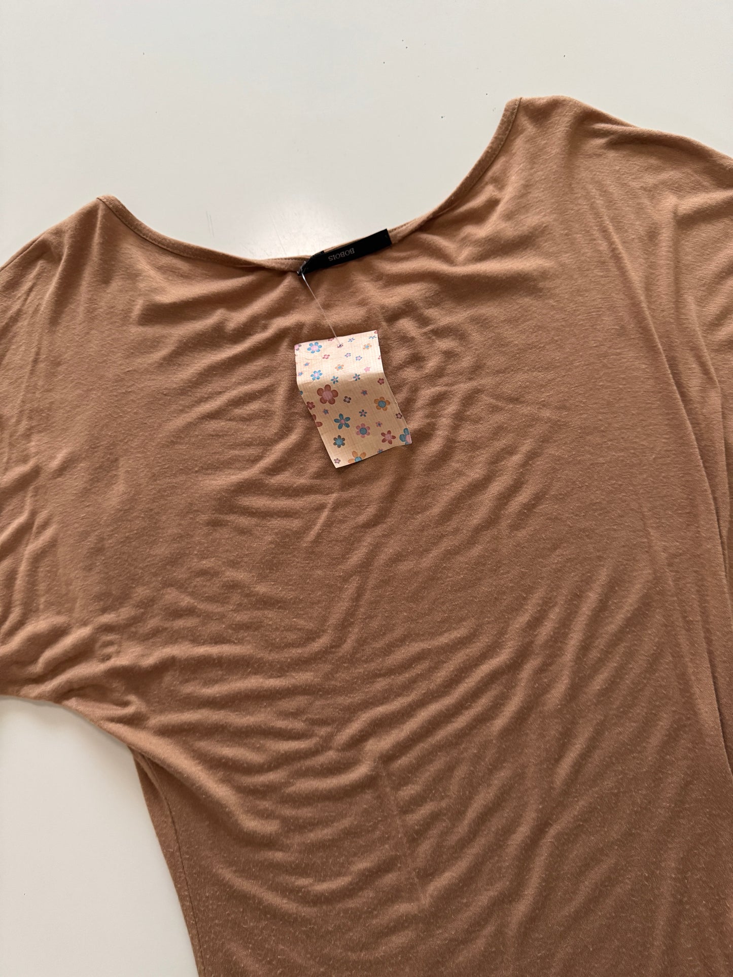 Playera café, Talla S, Mujer, Bobois