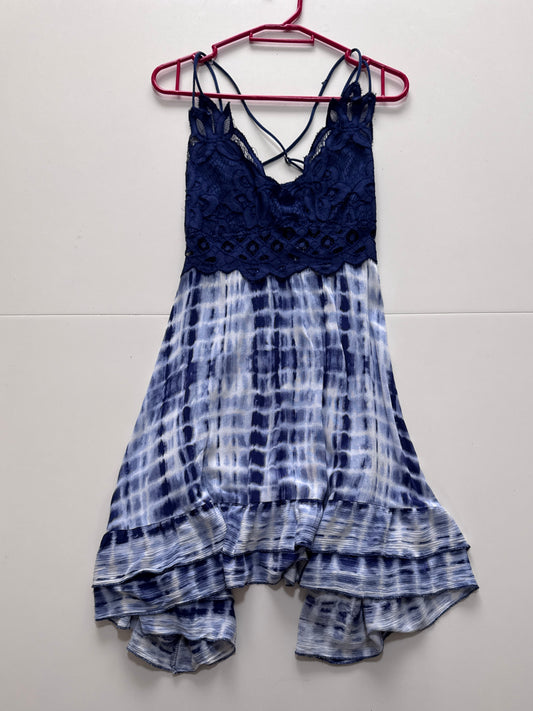 Vestido teñido de tie dye, Talla XS, Mujer, Rue 21