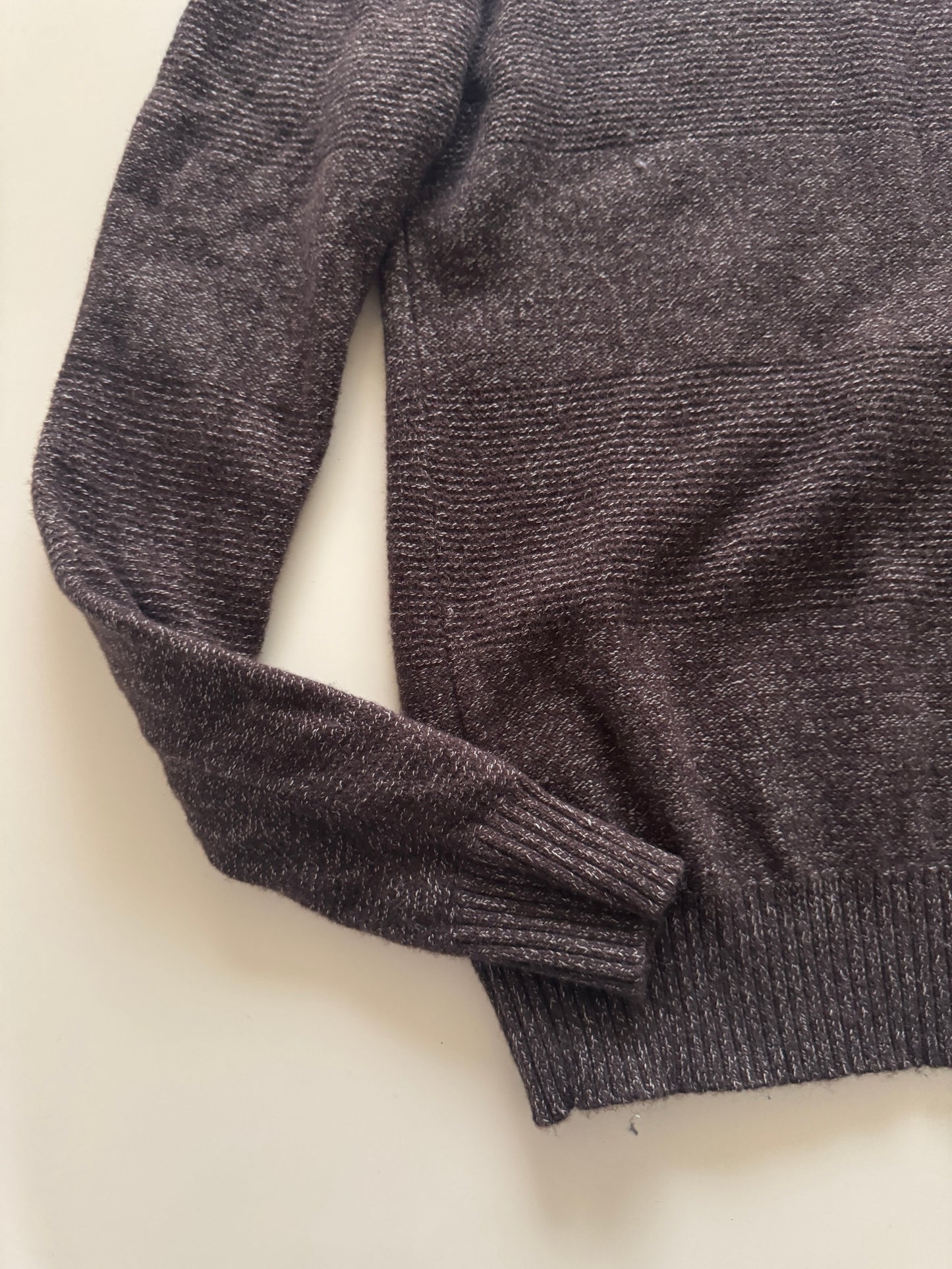Cardigan cafe de punto, lana, Talla M, JOE Joseph Abboud, Hombre