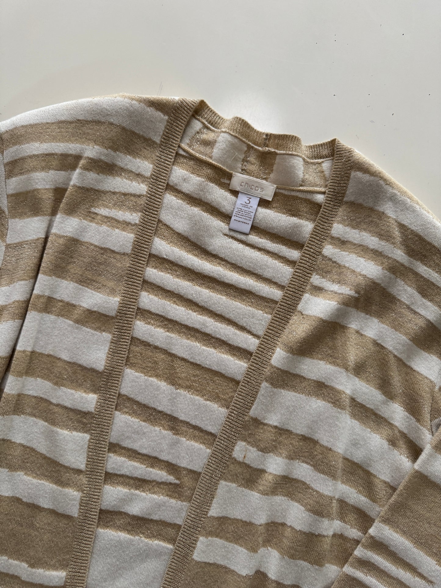 Sweater ligero rayas, Mujer, Talla L, Chicos