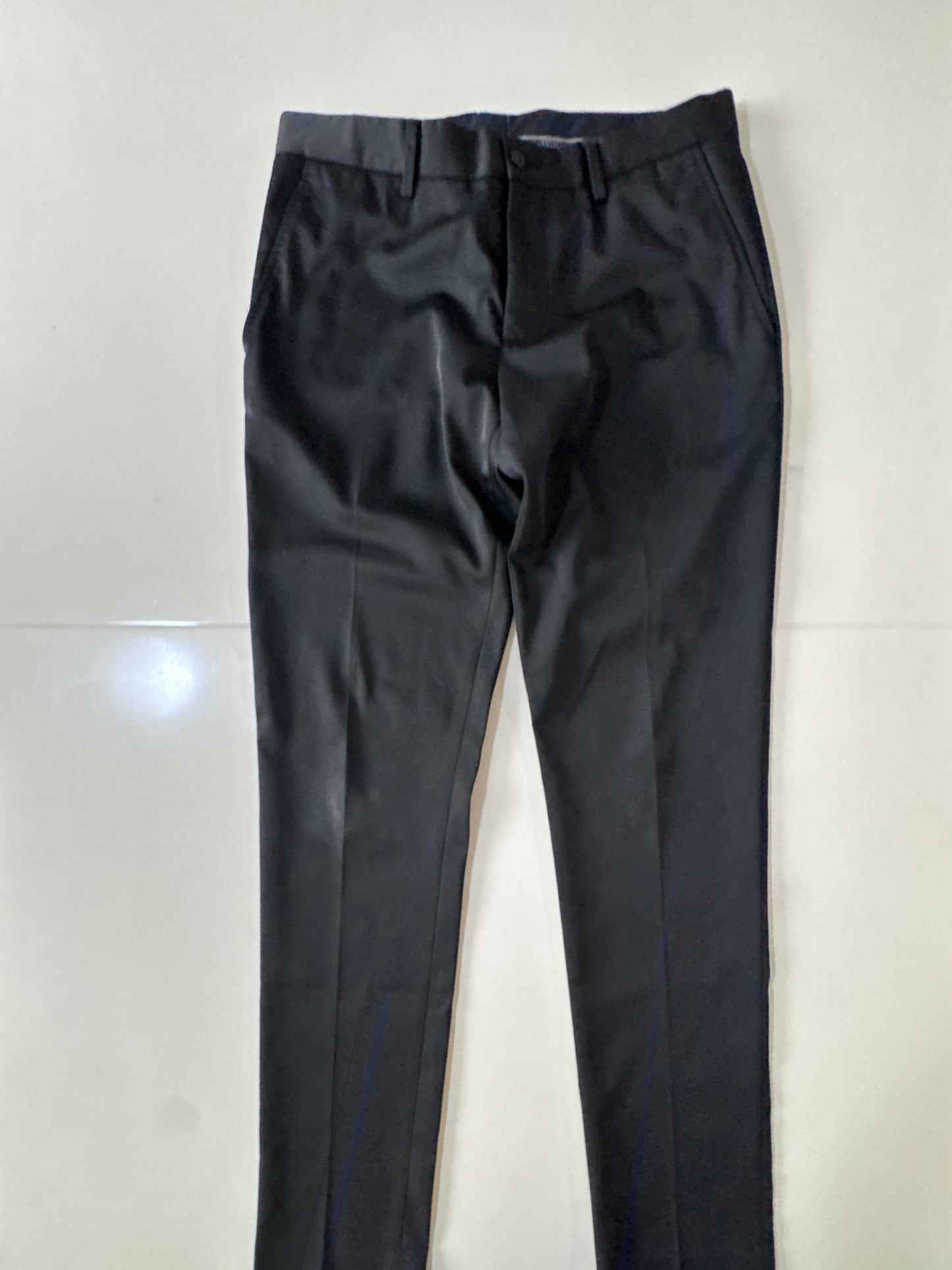 Pantalones de vestir negros, Talla 31, Hombre, Zara Man