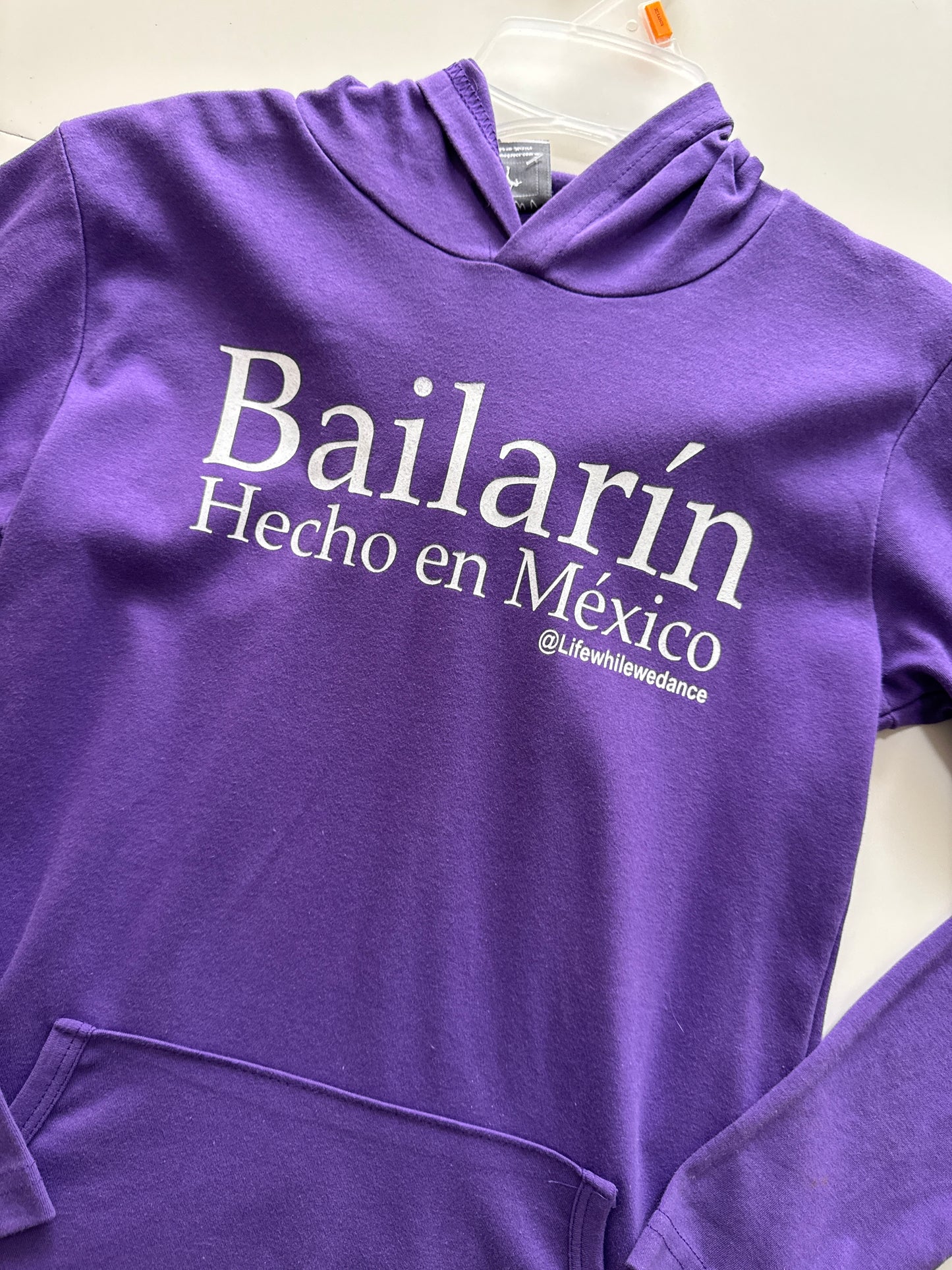 Sudadera morada Bailarin, Talla S, LWWD, Mujer