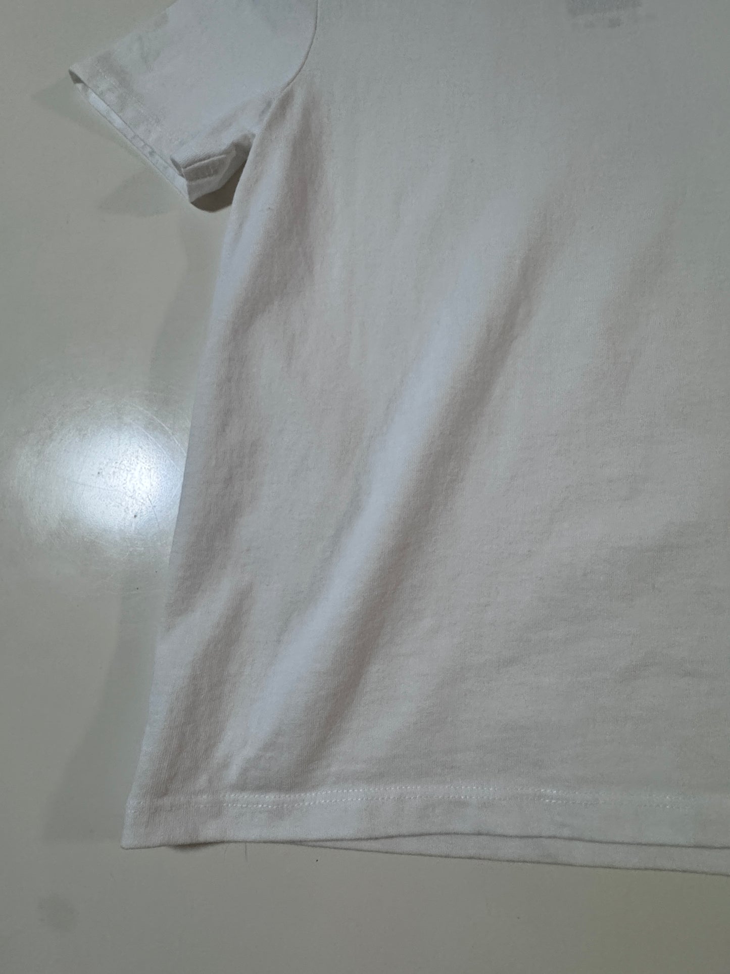 Playera blanca básica, Talla S, Mujer, Zara