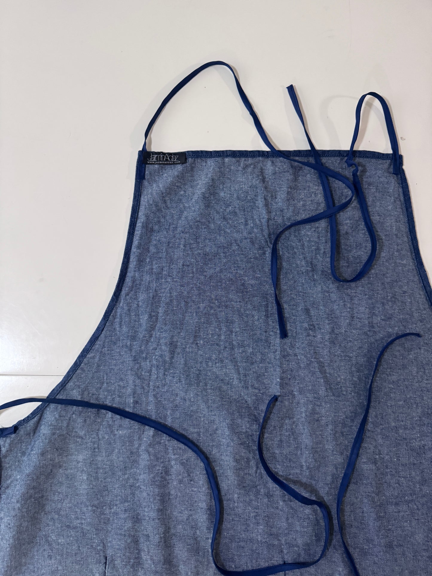 Mandil grande de mezclilla, Unisex