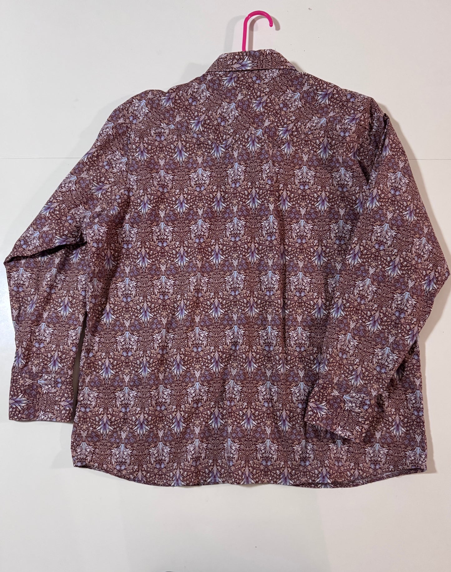 Camisa vaquera estampada, Talla XL, Hombre, Bochi