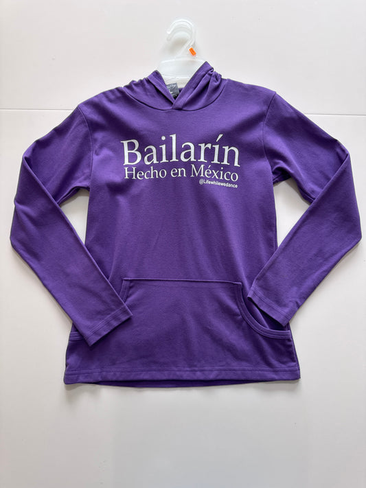 Sudadera morada Bailarin, Talla S, LWWD, Mujer