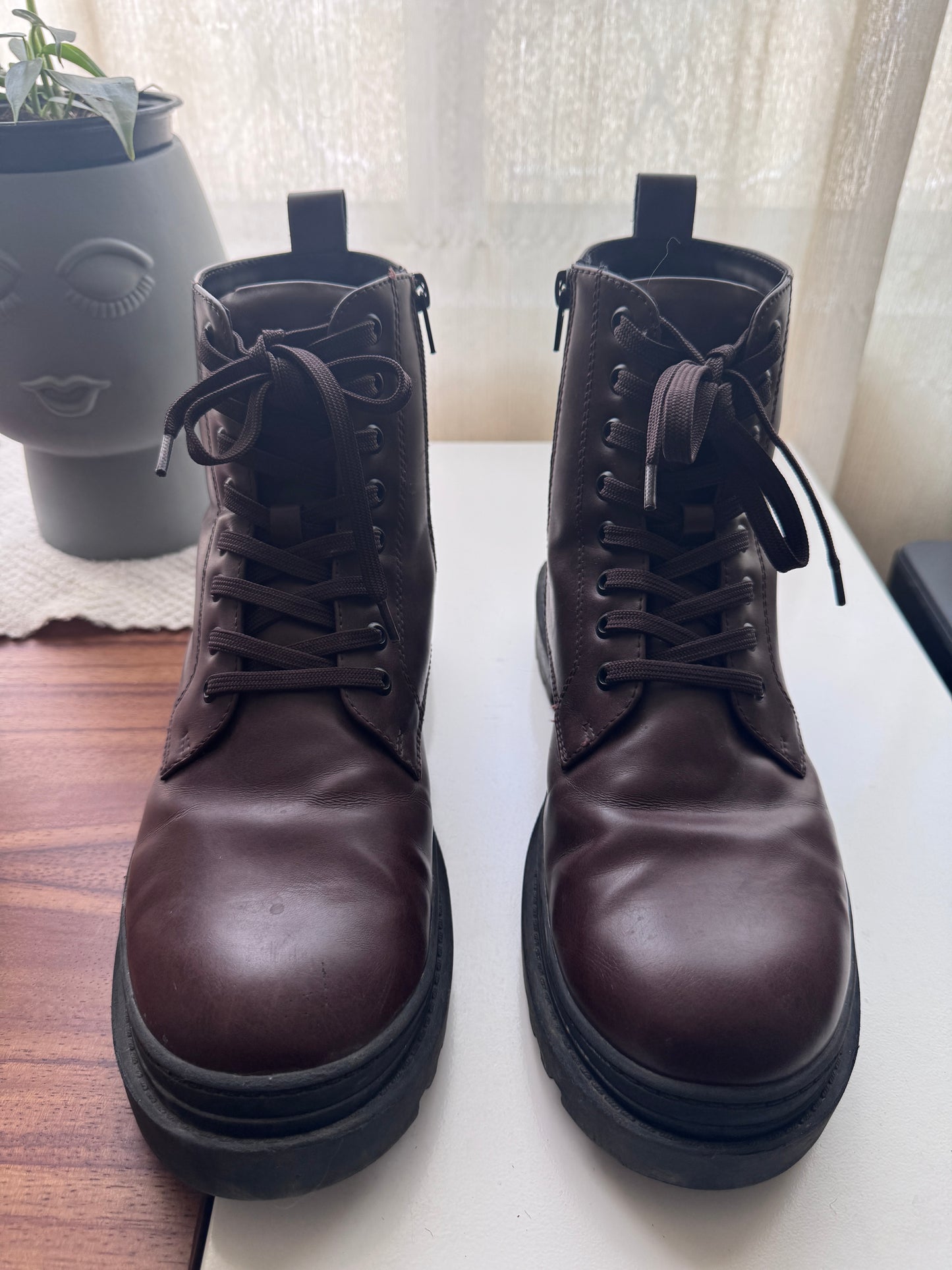 Botas cafe, Talla 27Mx, 42Eur, Hombre, Lefties