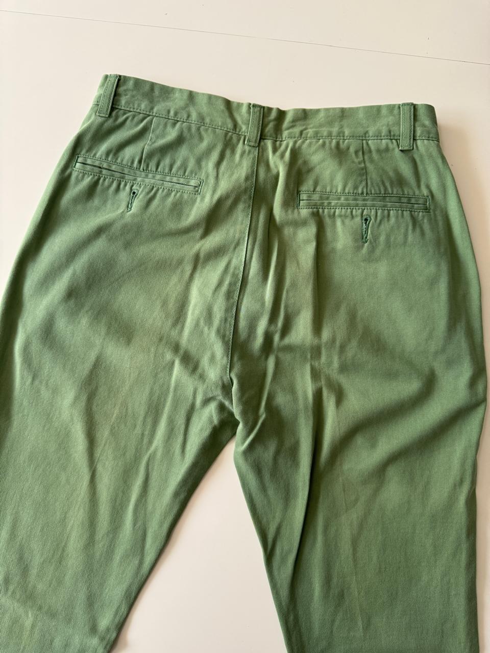 Pantalon verde, Talla 30, Hombre