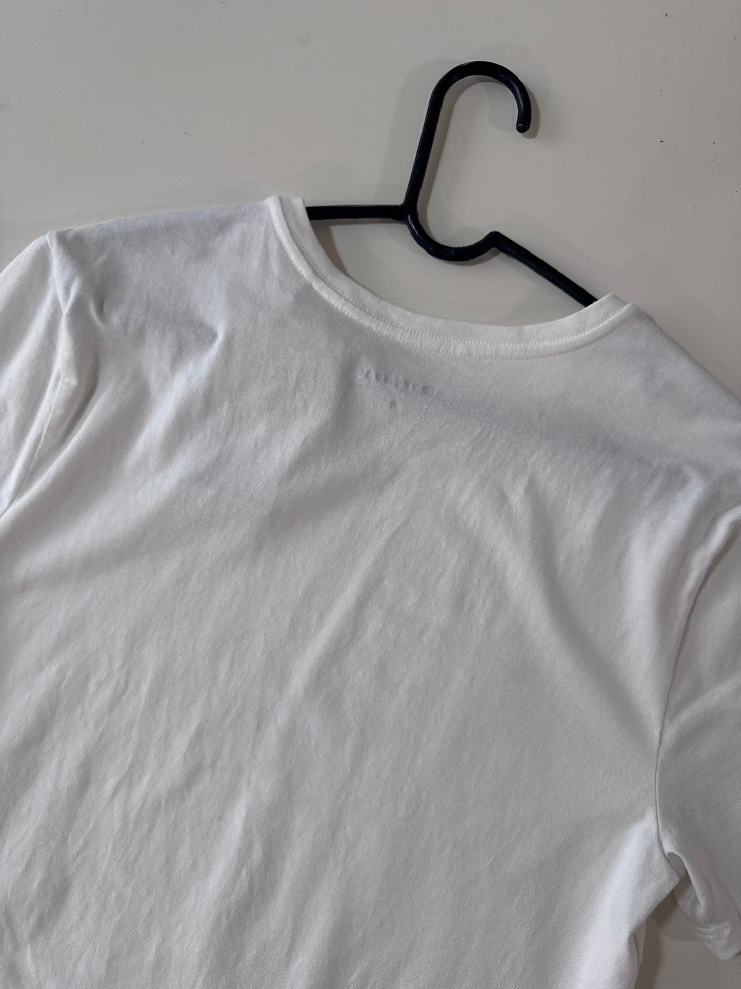 Playera básica blanca, Talla M, Hombre, Contempo