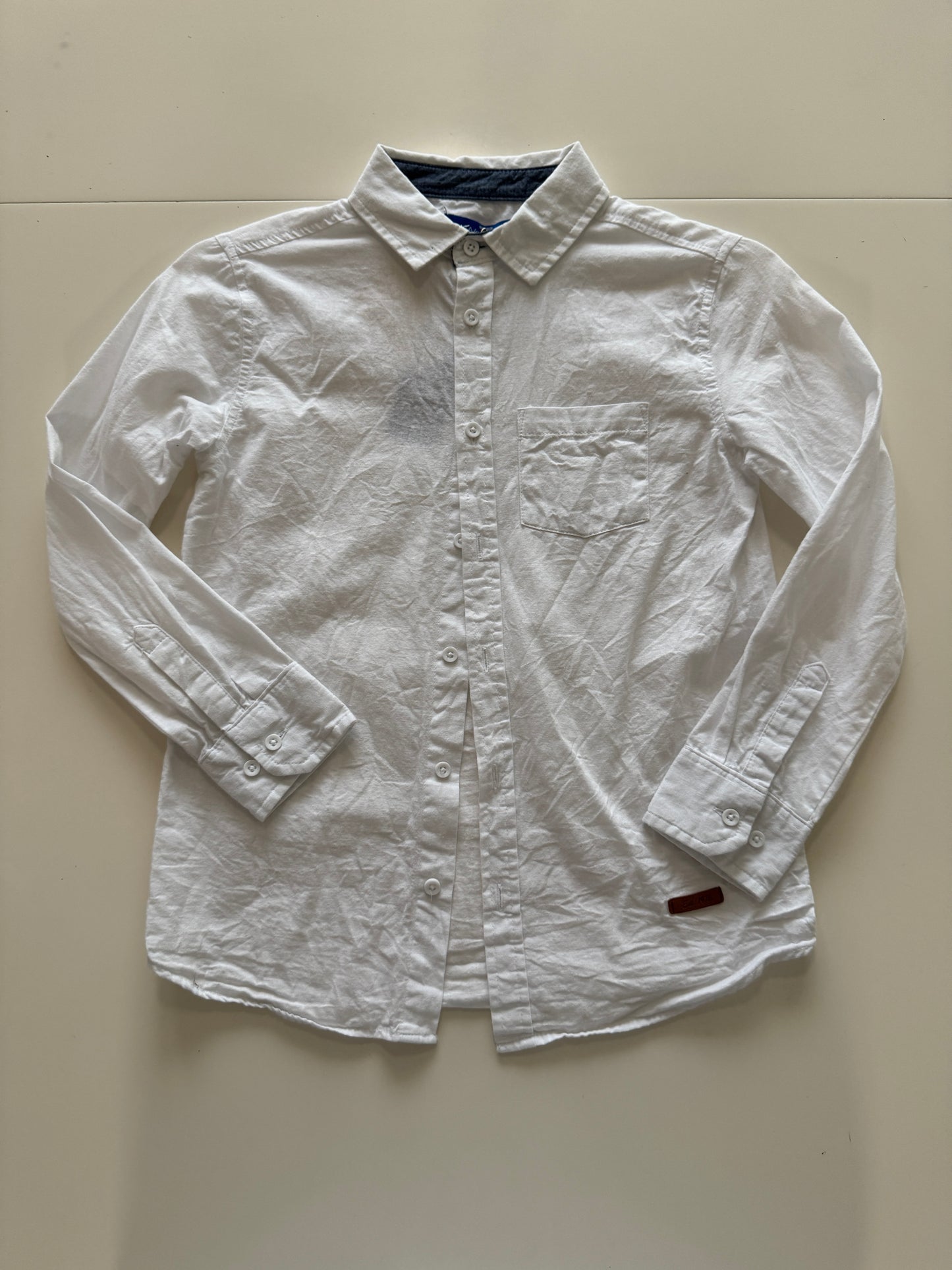 Camisa, manga larga, Talla 8 años, Niño, Weekend