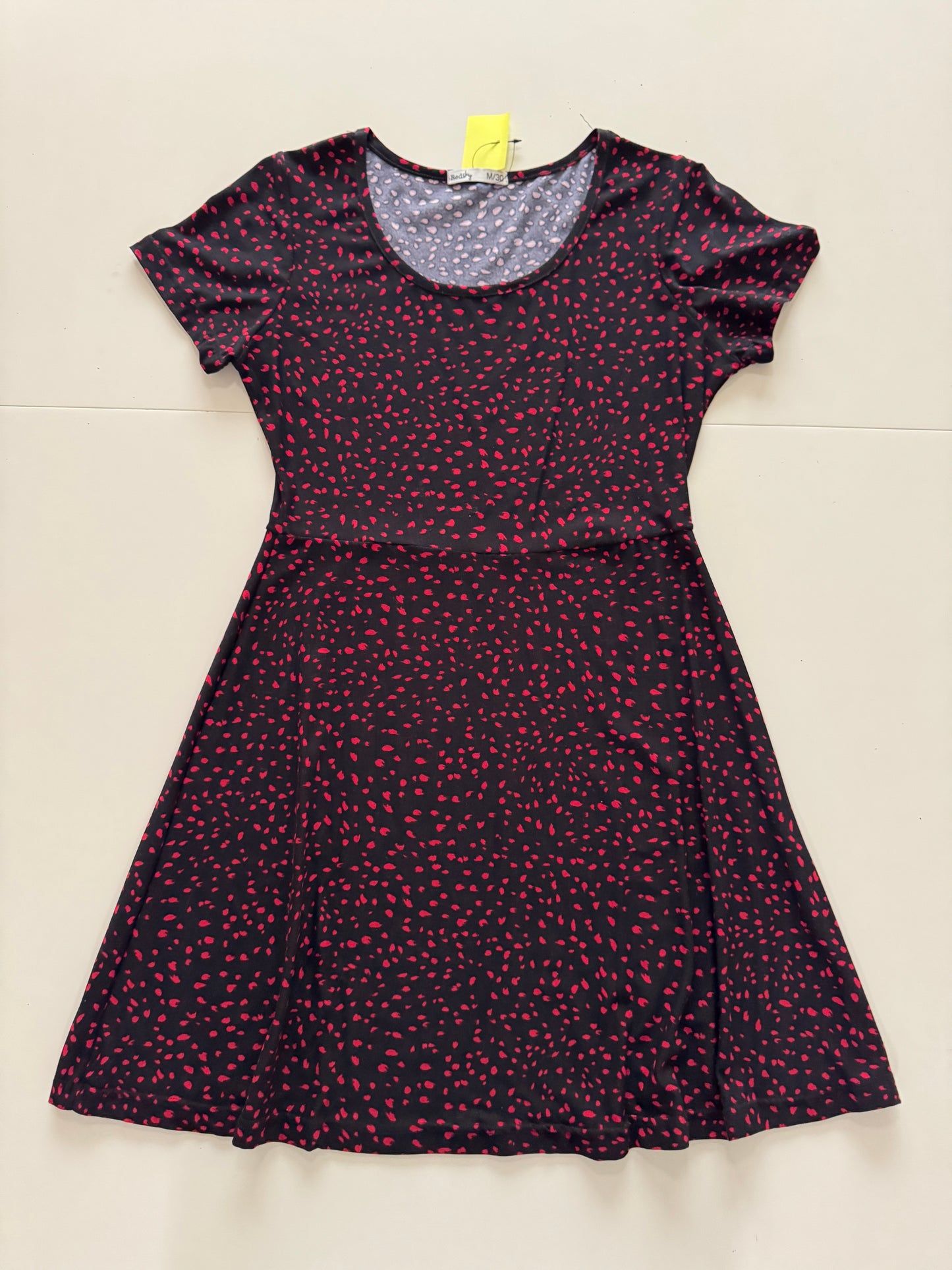 Vestido de lunares rojos, Talla M, Mujer, Redsky