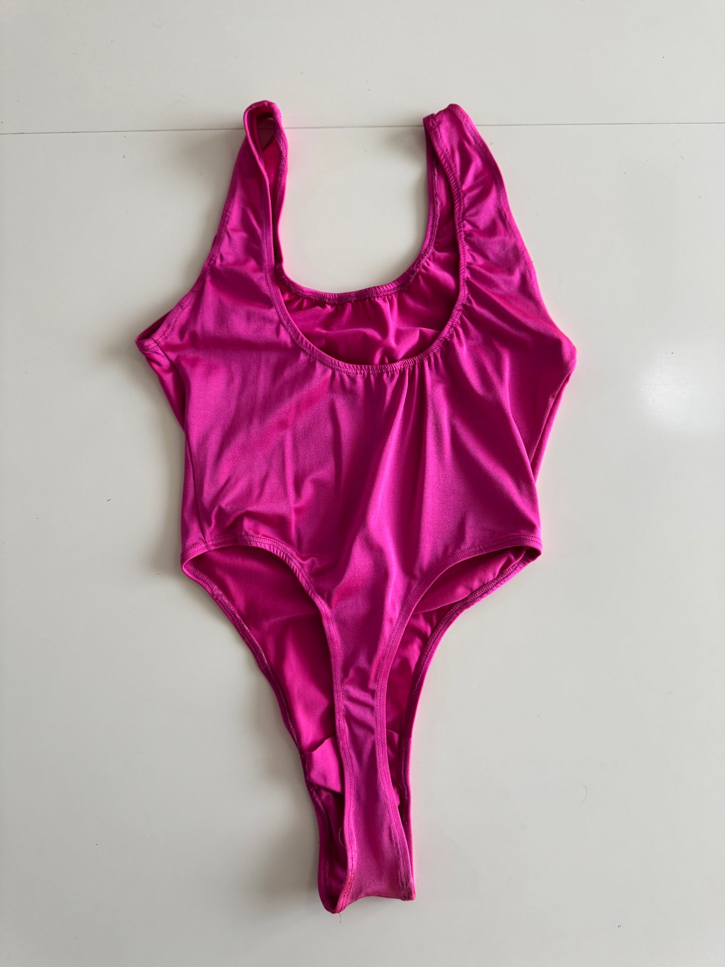 Leotardo de lycra, pierna alta, Talla S, Mujer