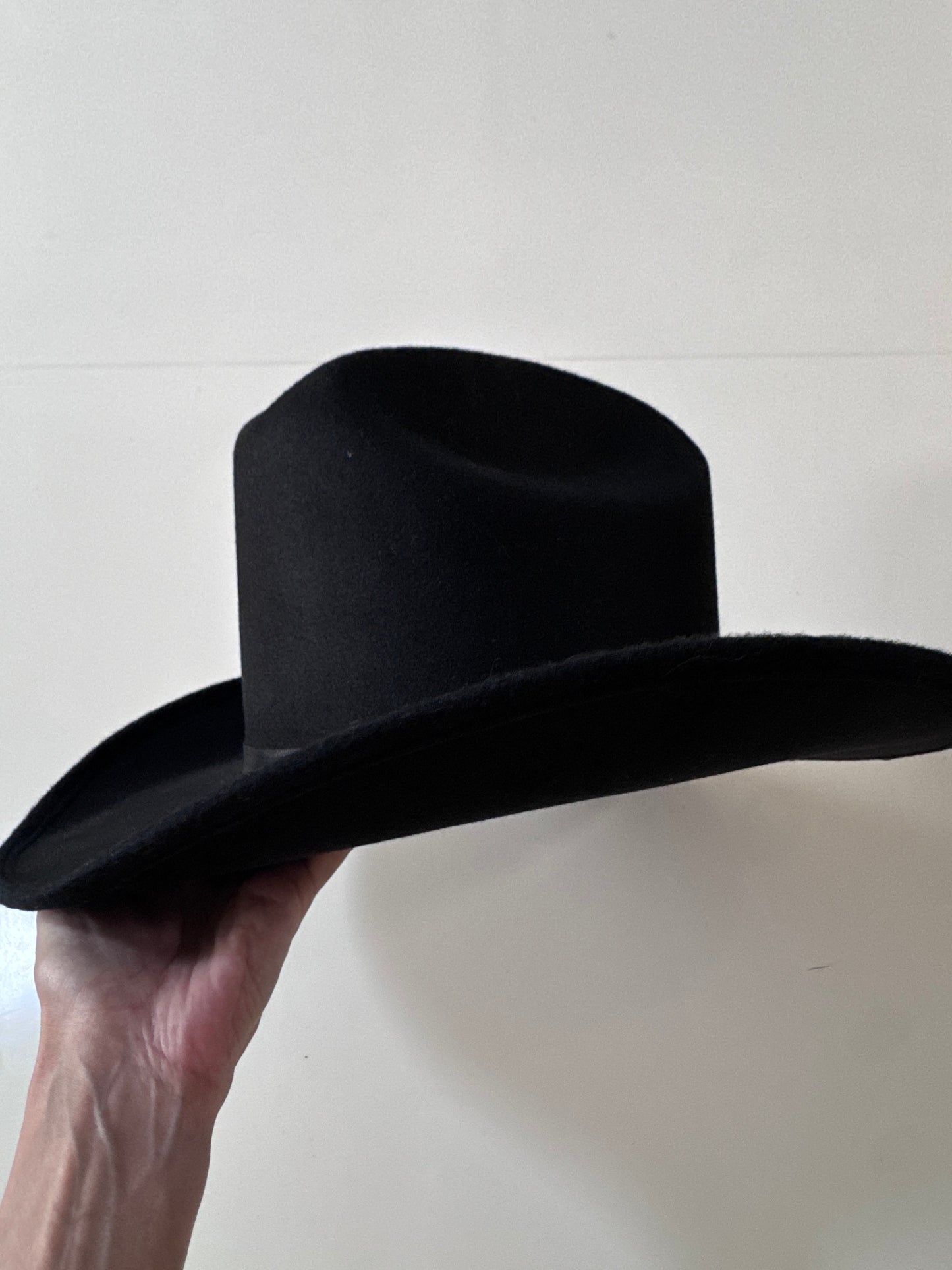 Sombrero rodeo negro, Talla L, Hombre