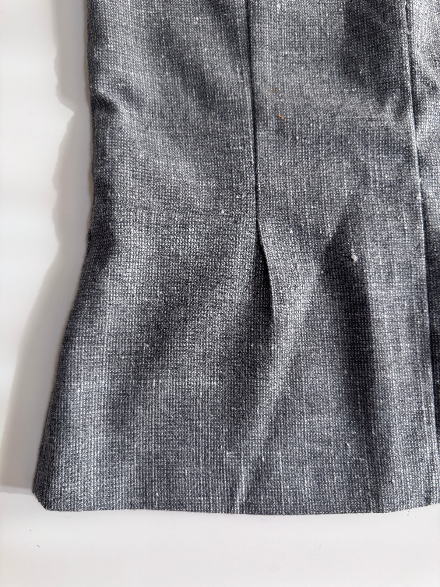 Falda gris, Talla 40, Xs, Mujer, United colors of Benetton