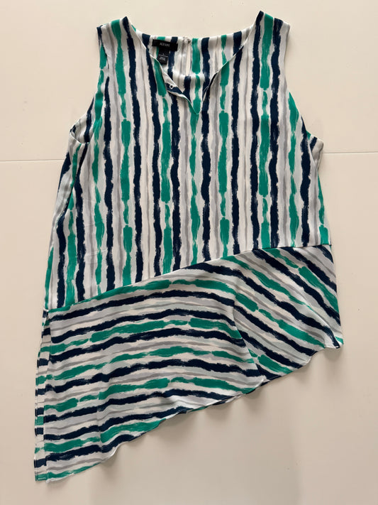 Blusa asimétrica estampada, Talla L, Mujer, Alfani