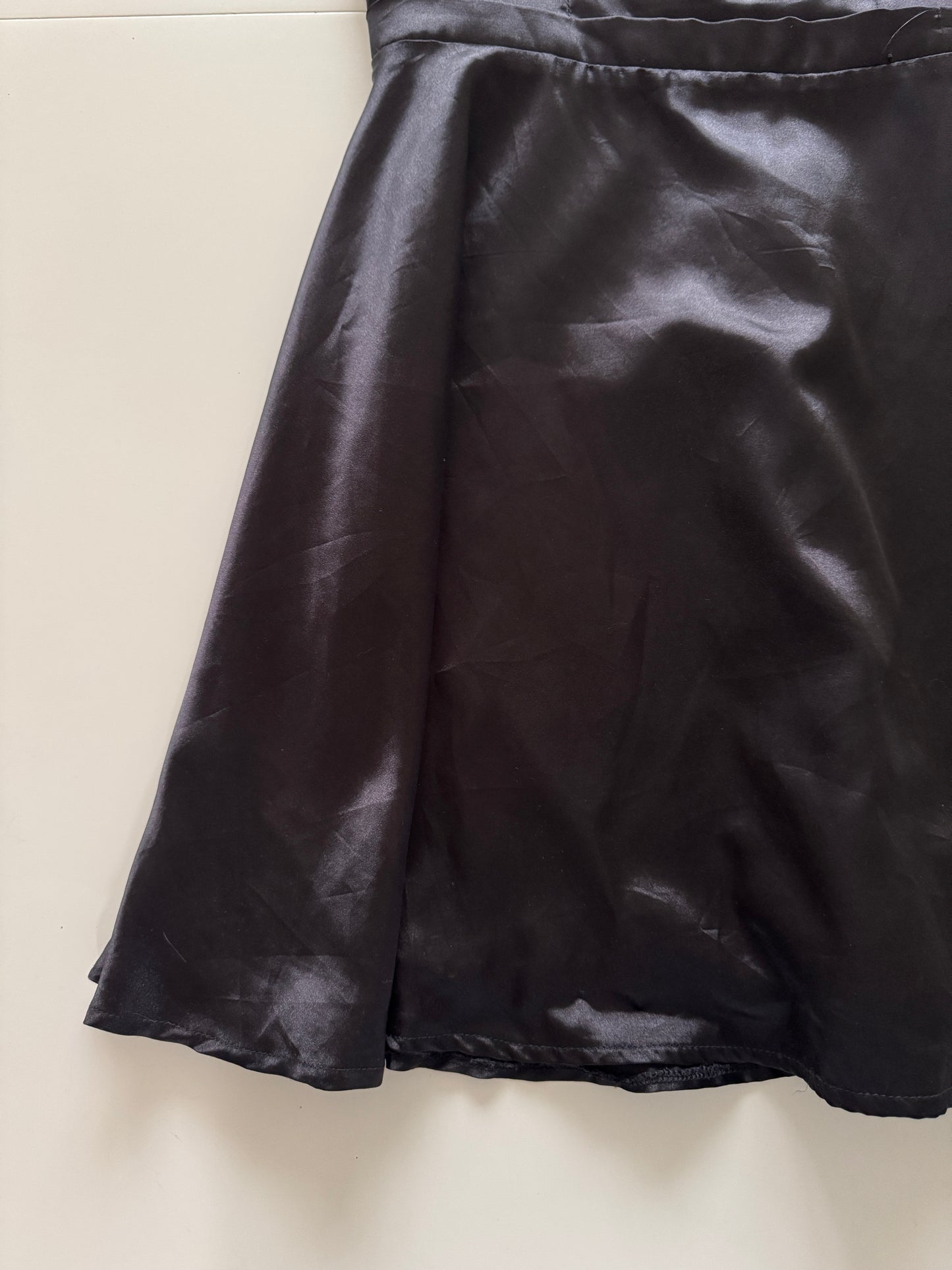 Vestido de fiesta negro, Talla M, Mujer, Angeles Solis