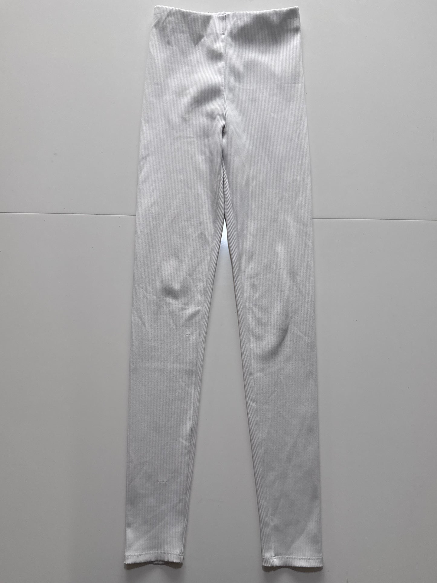 Leggins blancos, Talla XS, Mujer, H&M