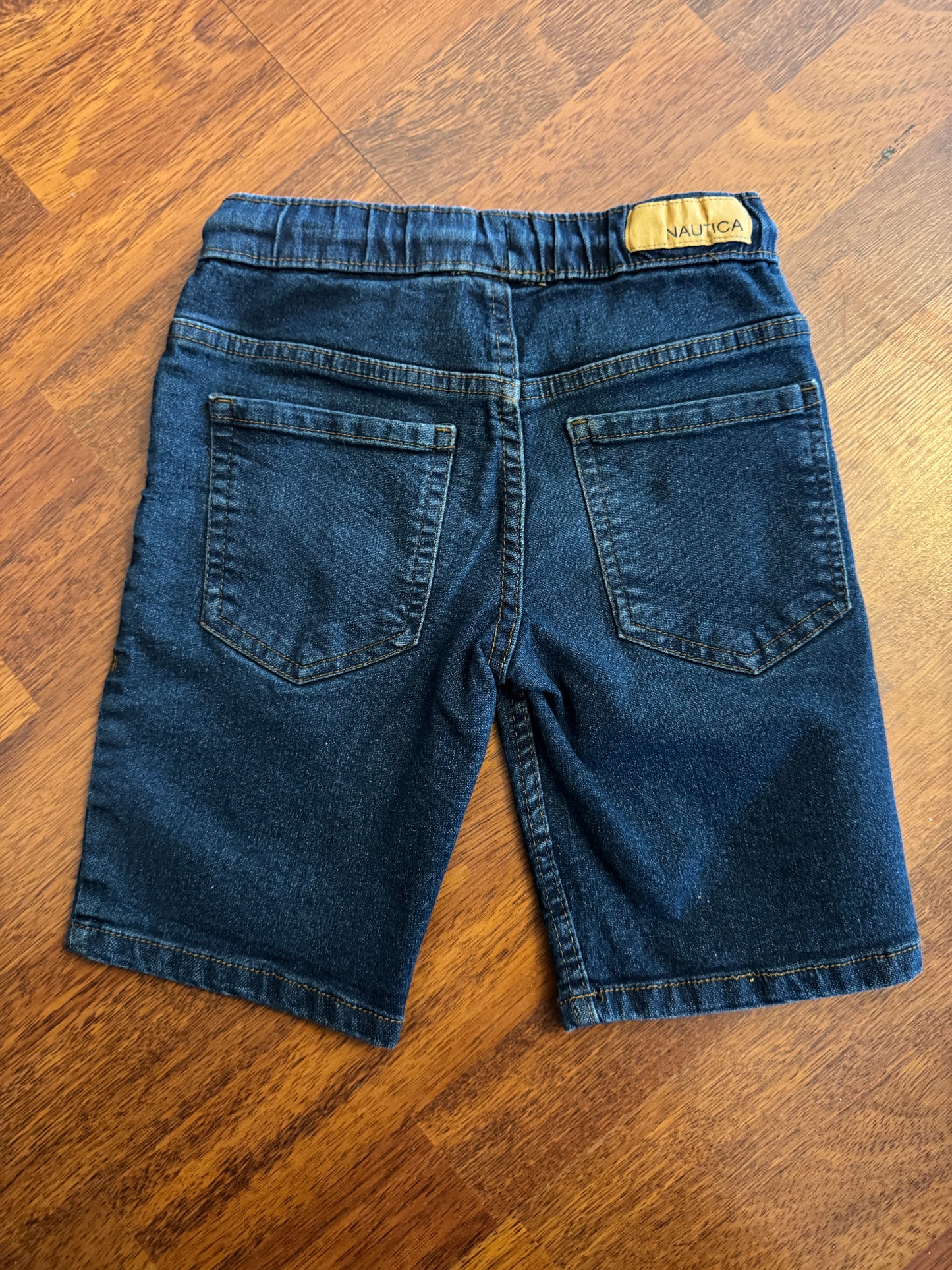 Shorts de mezclilla con jareta, Talla 7 años, Niña, Niño