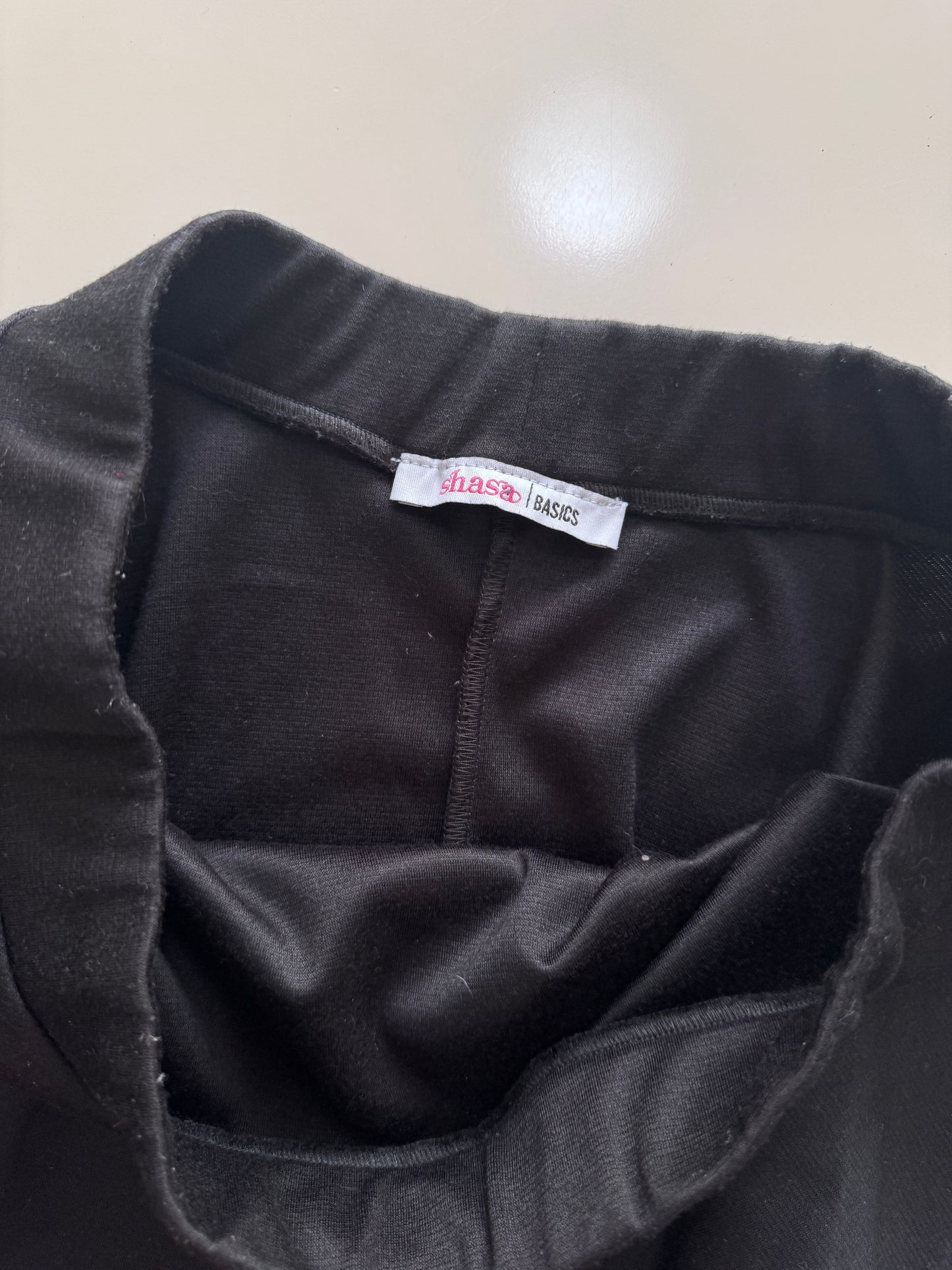 Falda circular negra, Talla L, Mujer, Shasa