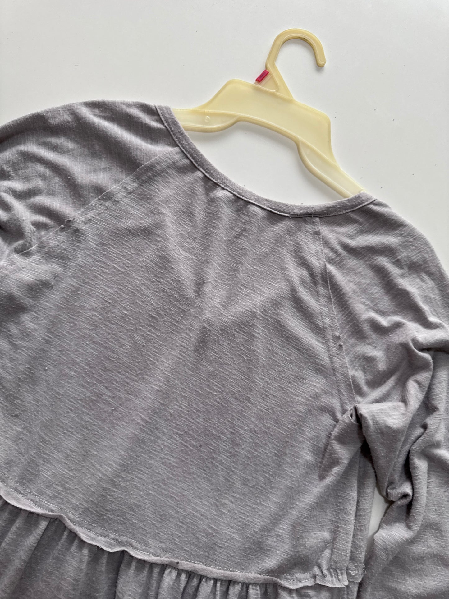 Vestido beige de algodon, Talla S, Mujer, Very J