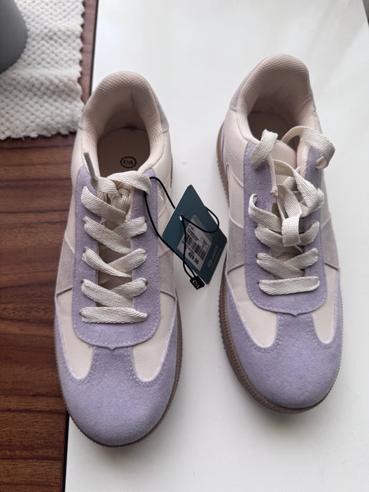 Tenis lilas, Talla 23Mx, Mujer, C&A
