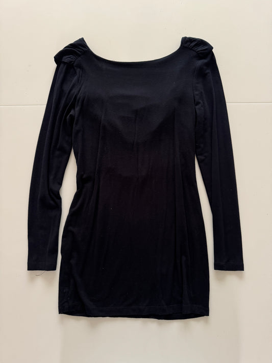 Vestido negro ajustado, Talla S, Mujer, Vanity