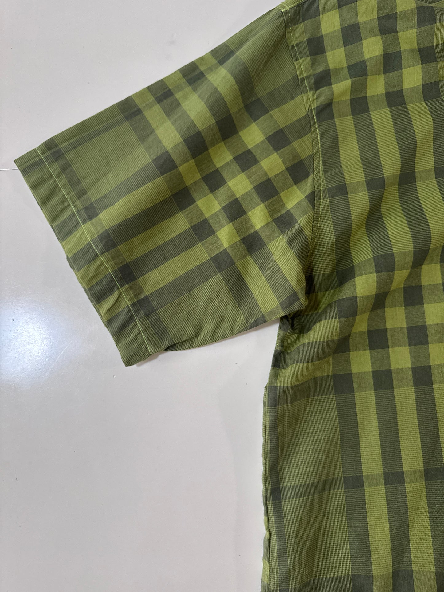 Camisa manga corta verde, Talla Xl, Hombre, Hugo Hill