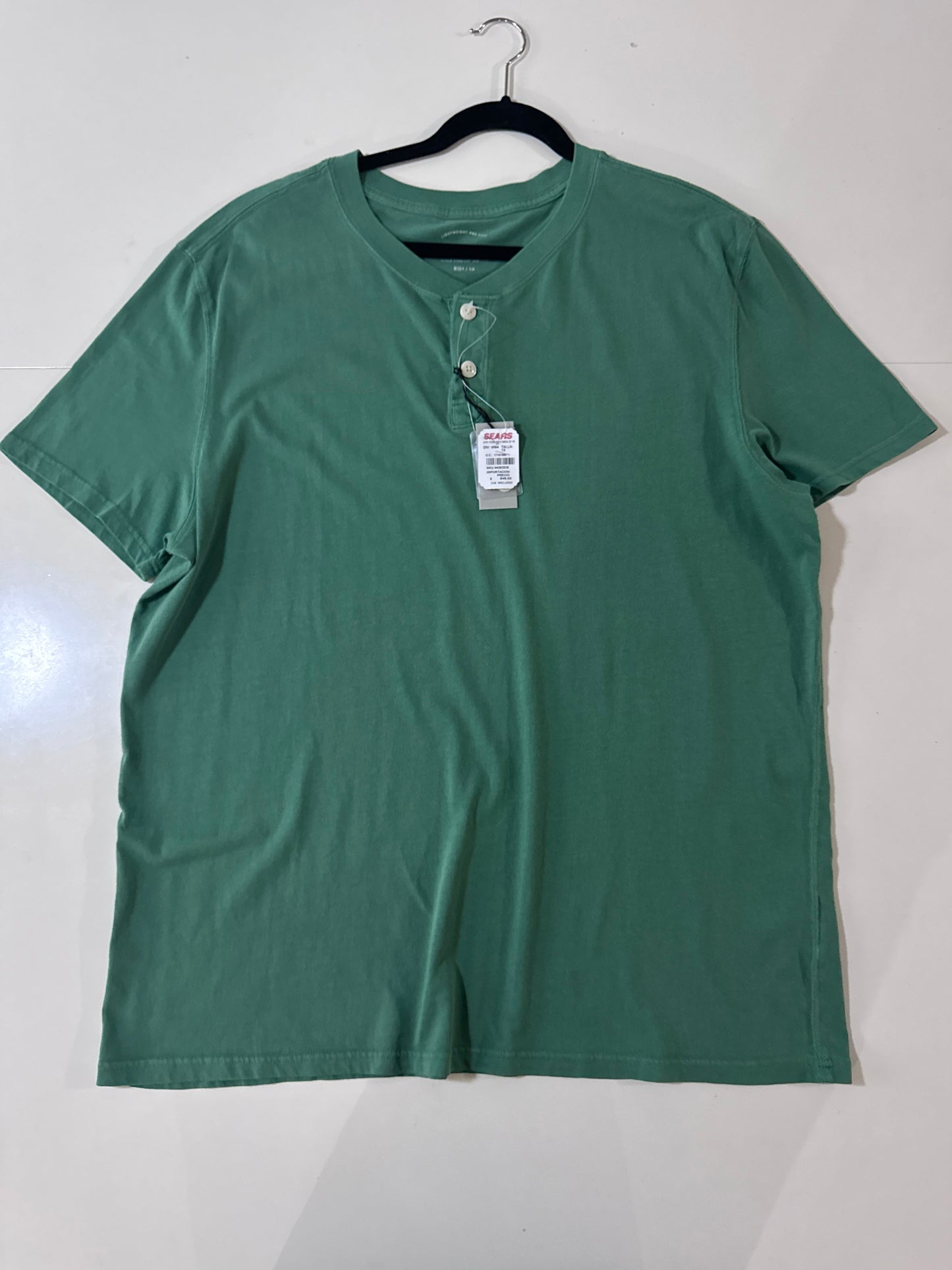 Polo verde claro, Talla 1x, Hombre, J.Opus