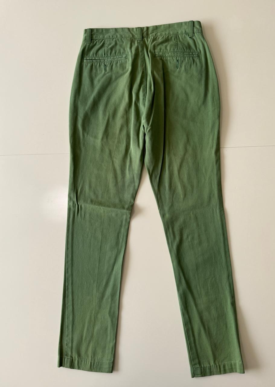 Pantalon verde, Talla 30, Hombre