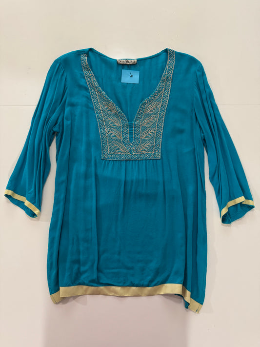 Blusa tipo túnica, Talla S, Mujer, Sahiba