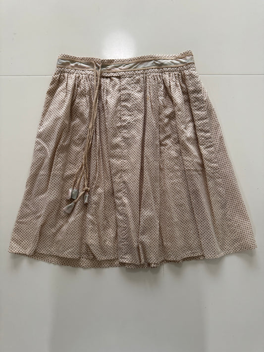 Falda de lunares beige, Talla 2, Mujer, Rebecca Taylor